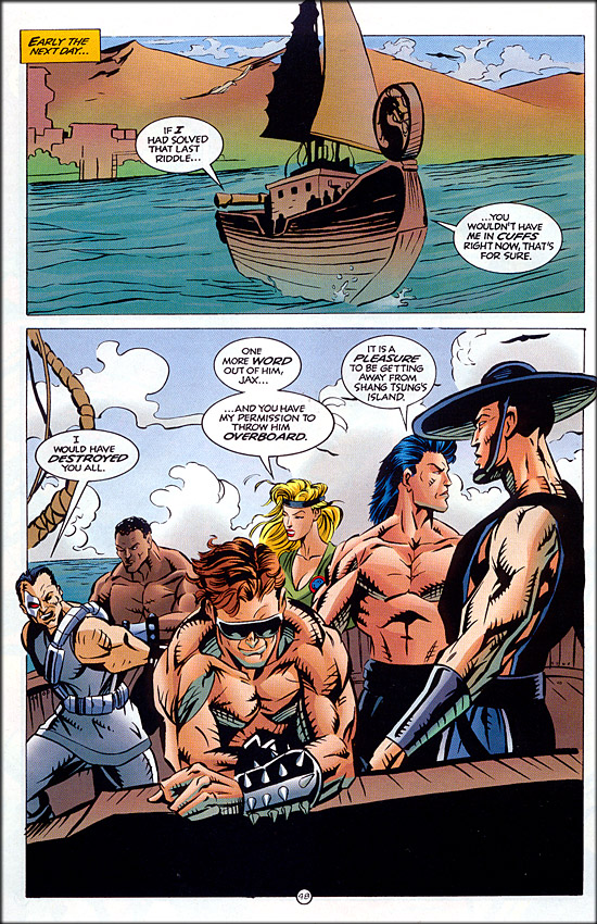 Read online Mortal Kombat: Tournament Edition comic -  Issue # Full - 49