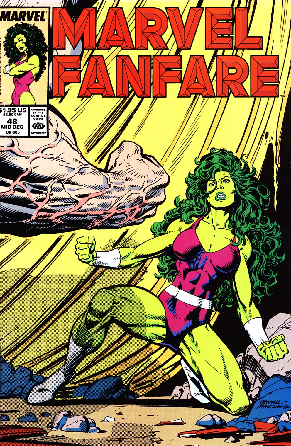 Read online Marvel Fanfare (1982) comic -  Issue #48 - 1