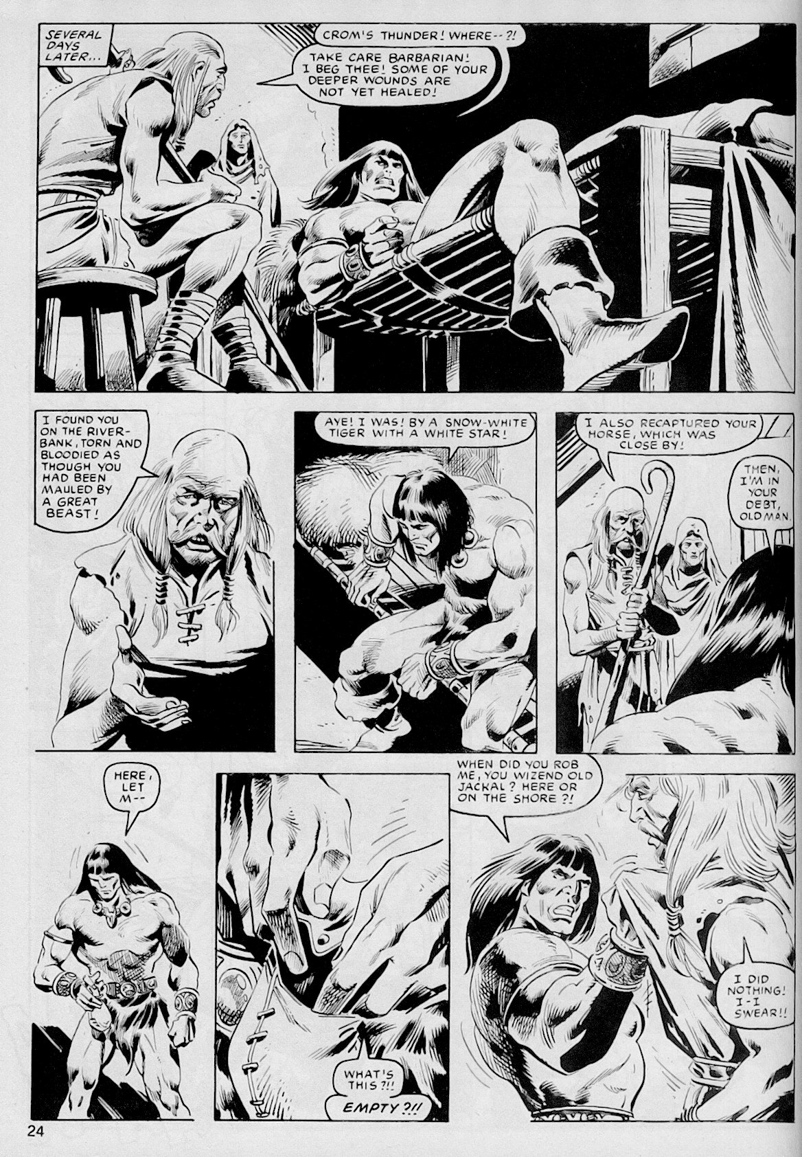 Read online The Savage Sword Of Conan comic -  Issue #103 - 23