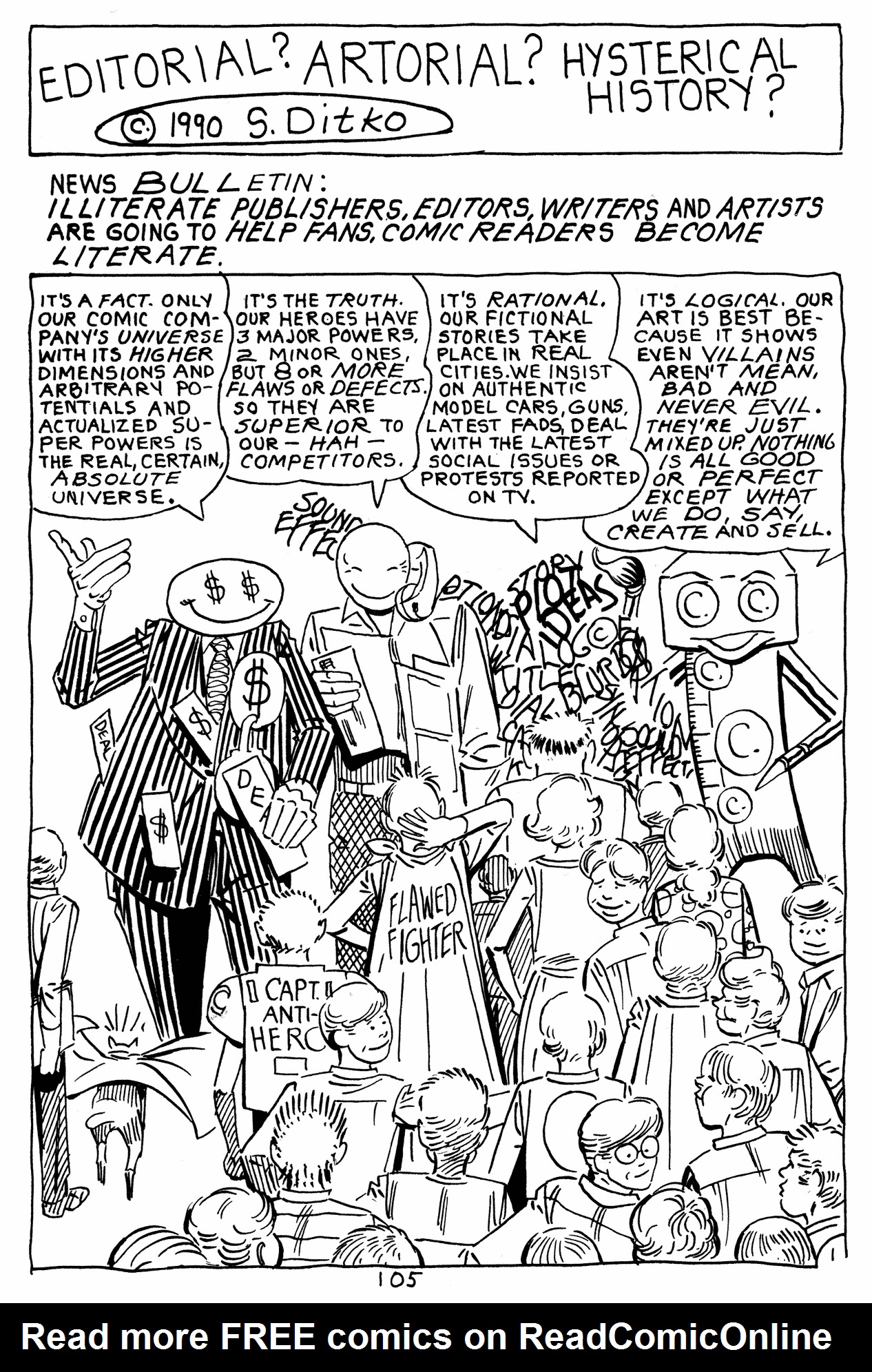 Read online Ditko Public Service Package comic -  Issue # TPB - 107