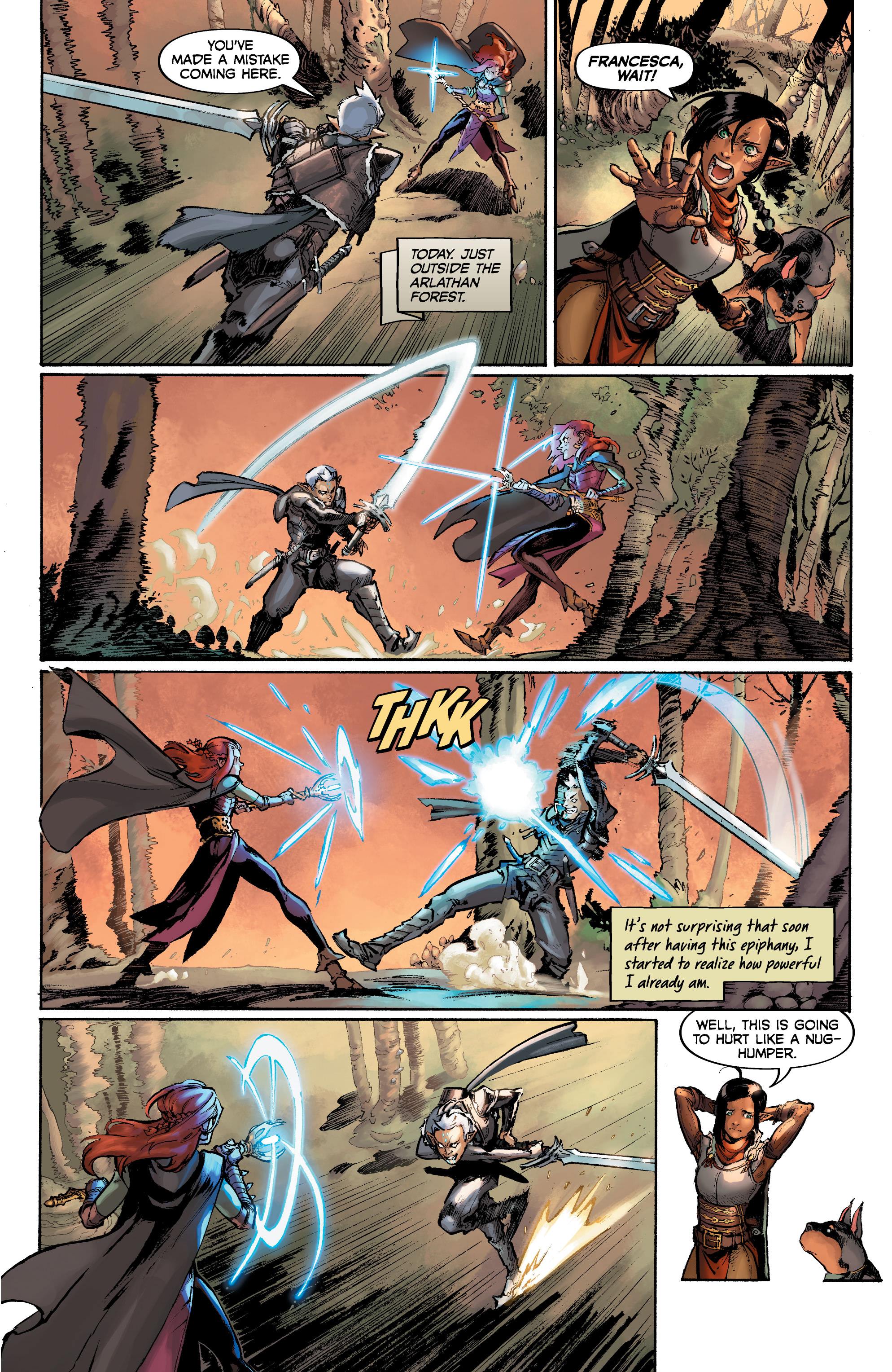 Read online Dragon Age: Blue Wraith comic -  Issue #2 - 5