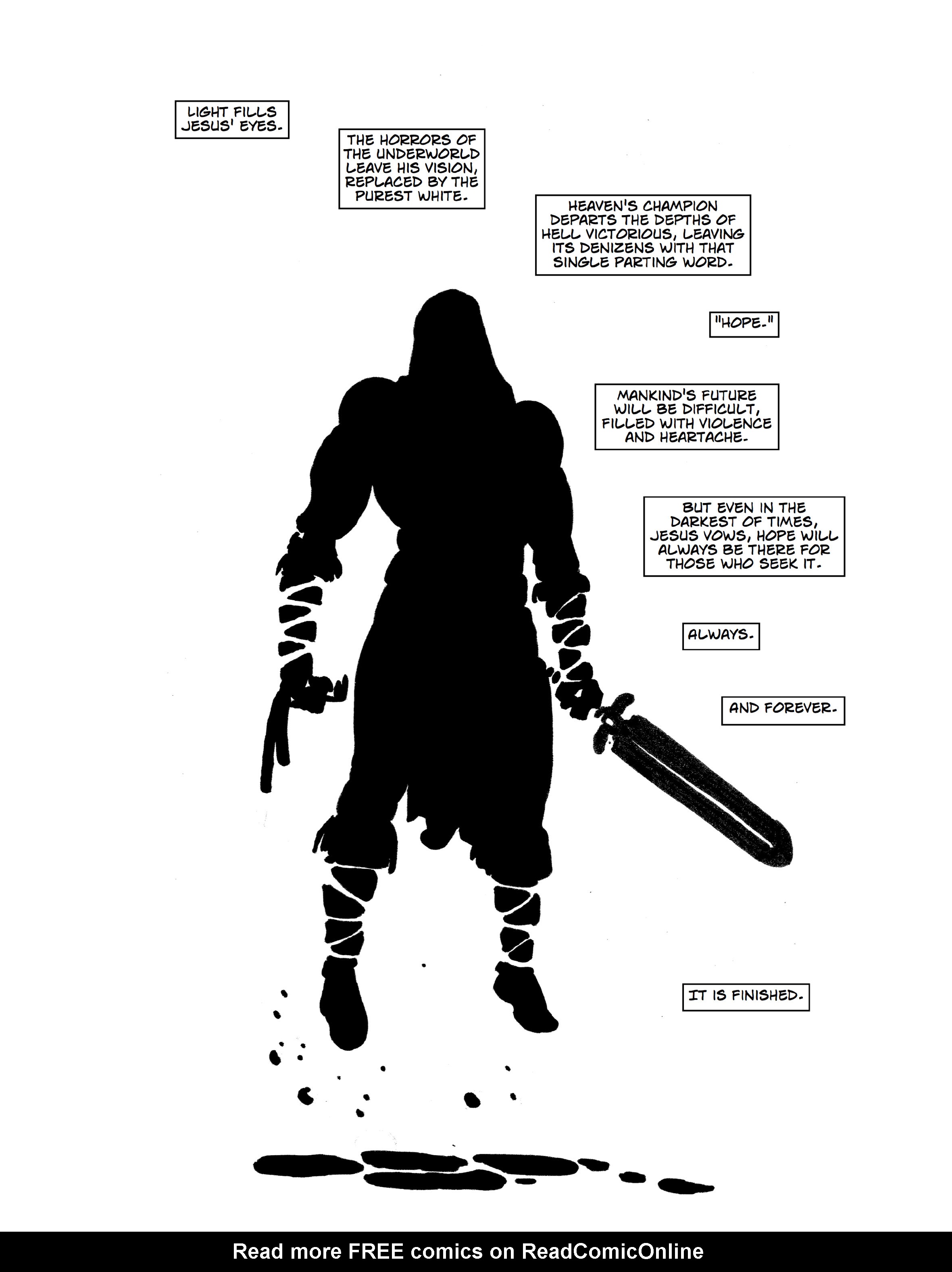 Read online Jesus Christ Demon Slayer comic -  Issue #3 - 24