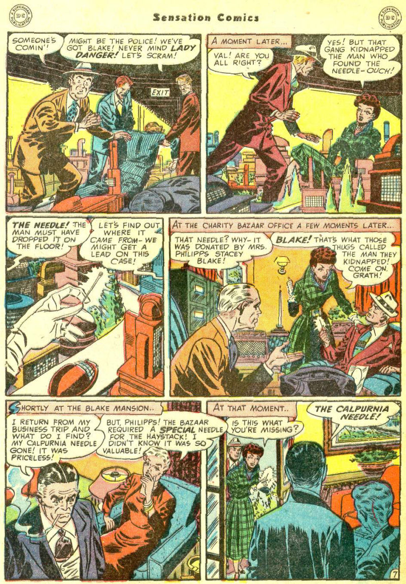 Read online Sensation (Mystery) Comics comic -  Issue #87 - 46