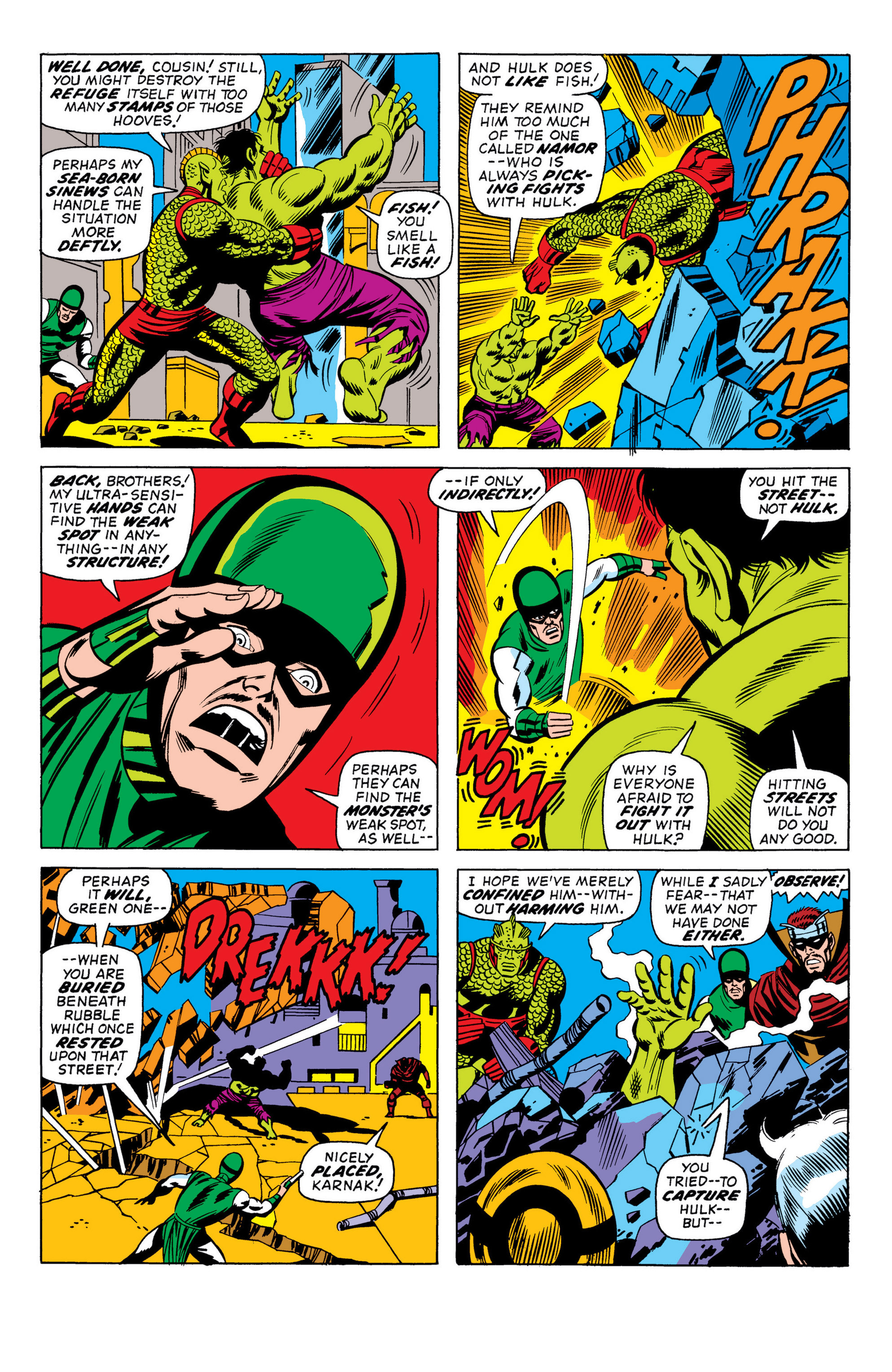 Read online Marvel Masterworks: The Incredible Hulk comic -  Issue # TPB 10 (Part 1) - 100
