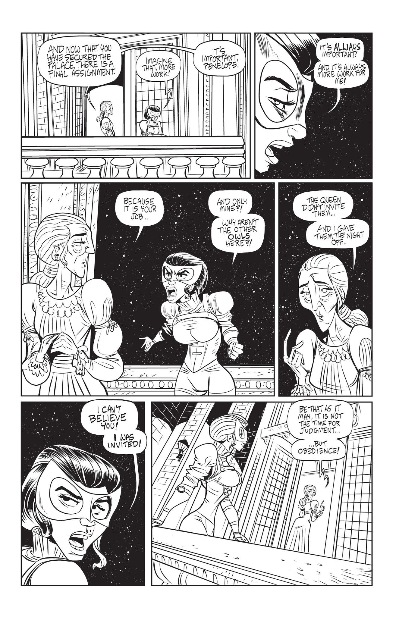 Read online Victorian Secret Agents: Owls of the Ironwork Isle comic -  Issue #1 - 6