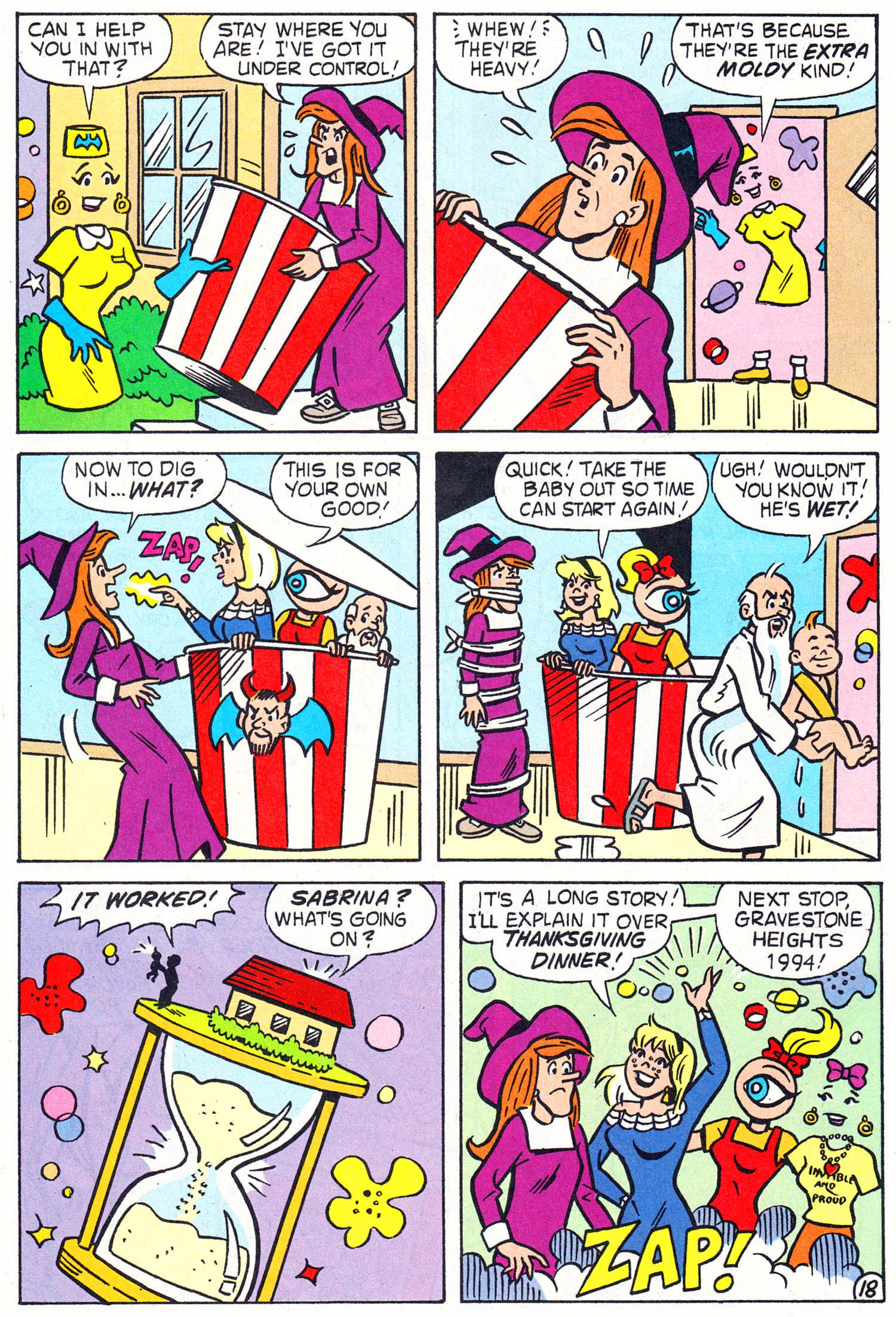 Read online Sabrina's Holiday Spectacular comic -  Issue #2 - 22