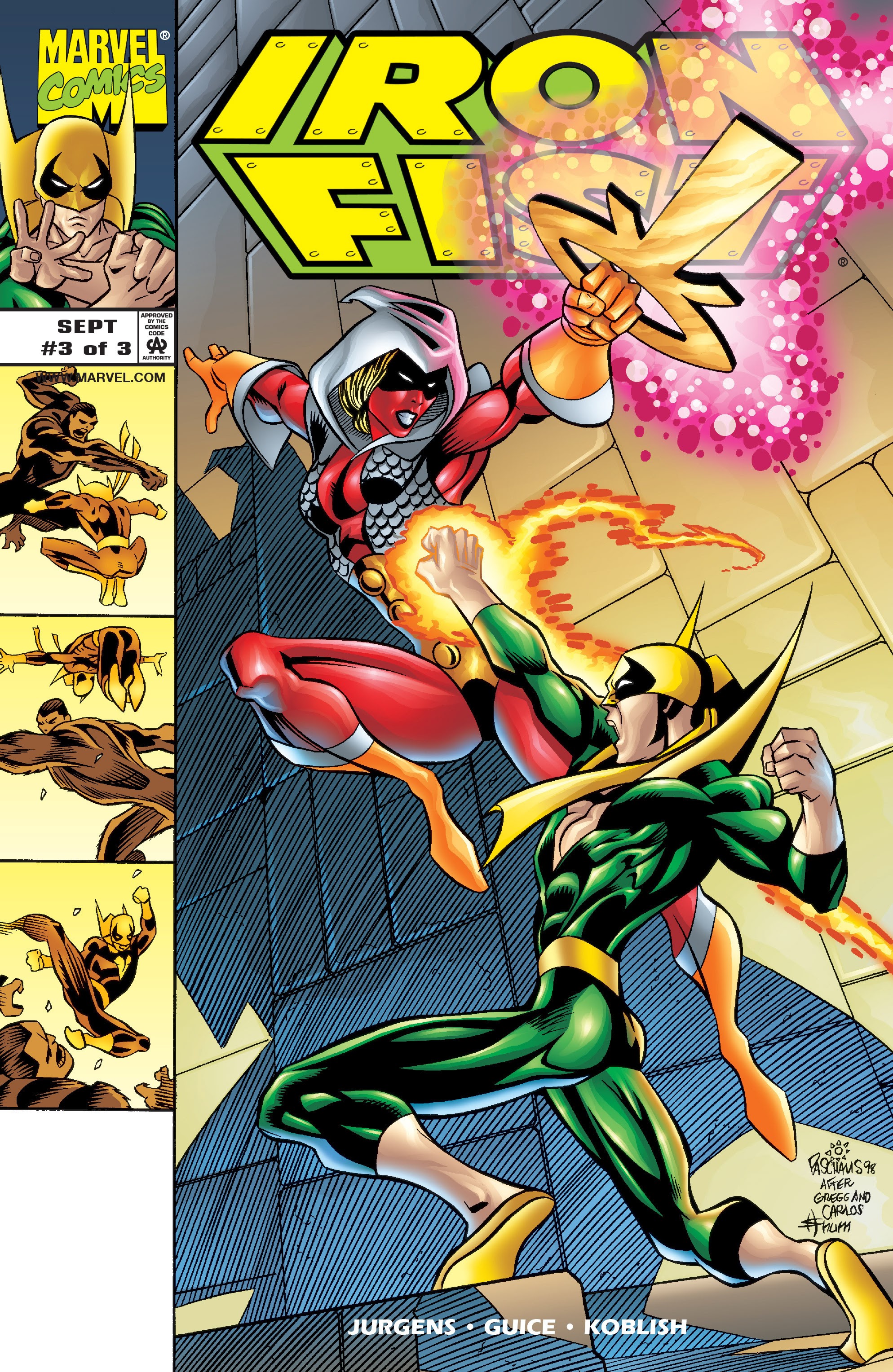 Read online Iron Fist (1998) comic -  Issue #3 - 1
