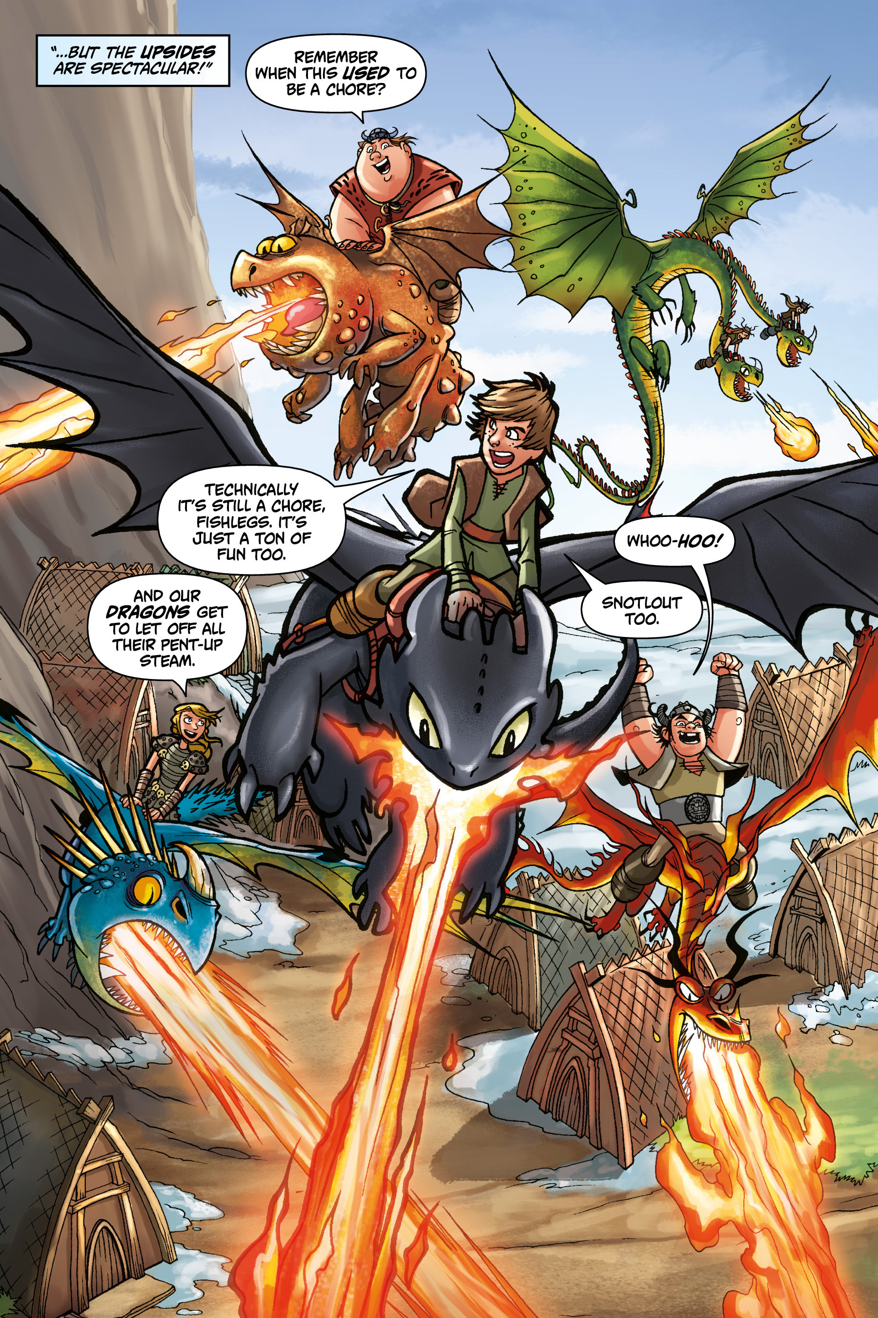 Read online DreamWorks Dragons: Riders of Berk comic -  Issue #3 - 8