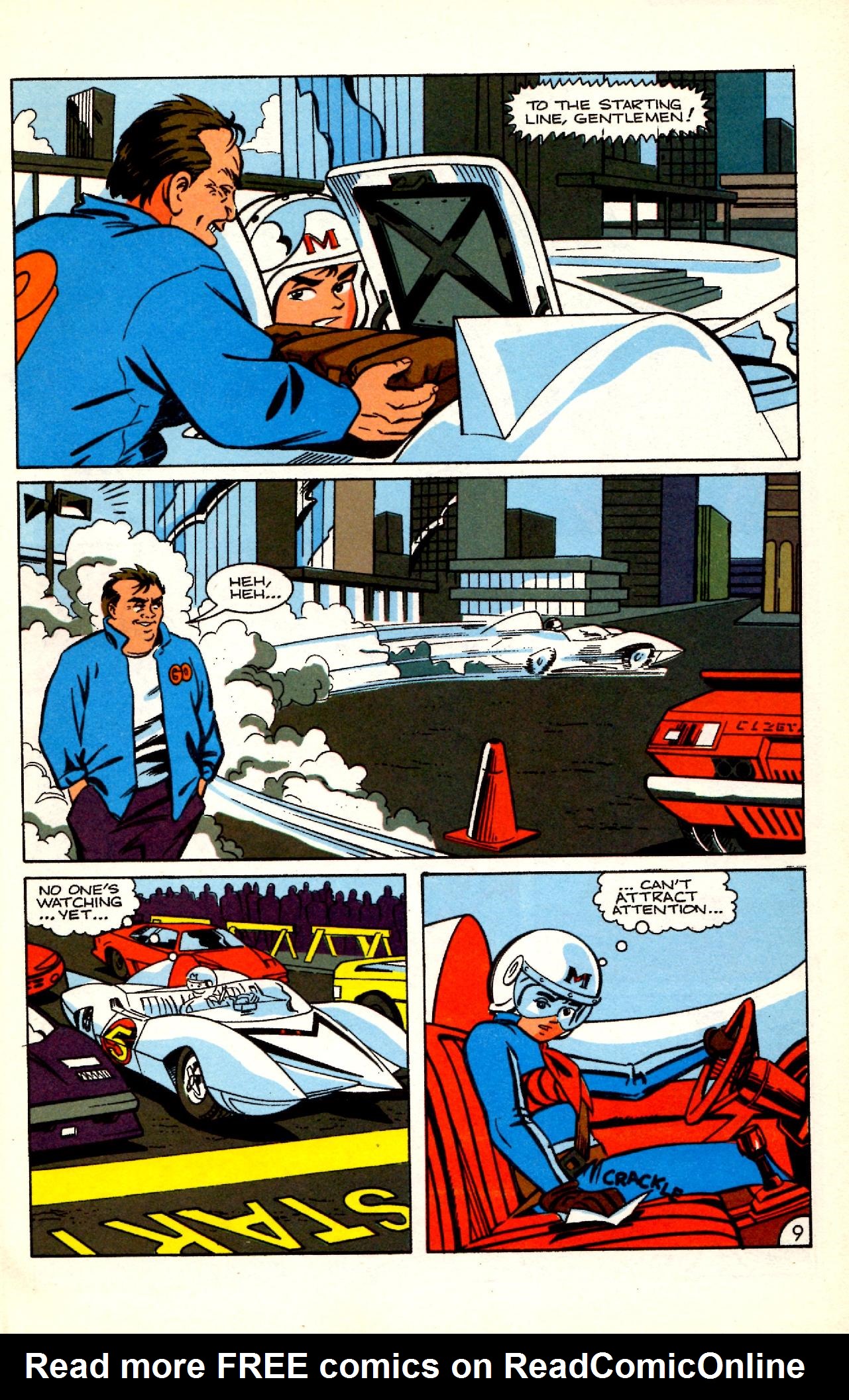 Read online Speed Racer (1987) comic -  Issue #34 - 13
