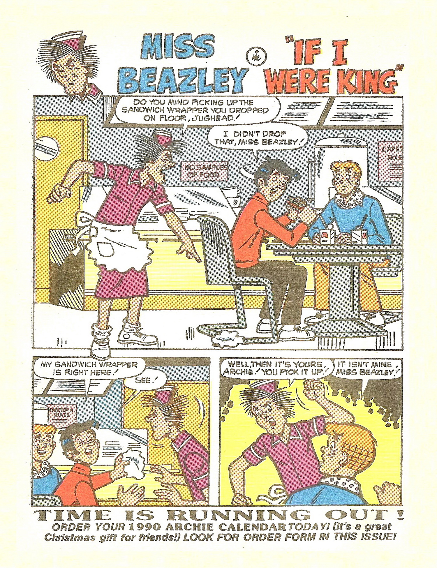 Read online Jughead Jones Comics Digest comic -  Issue #61 - 60