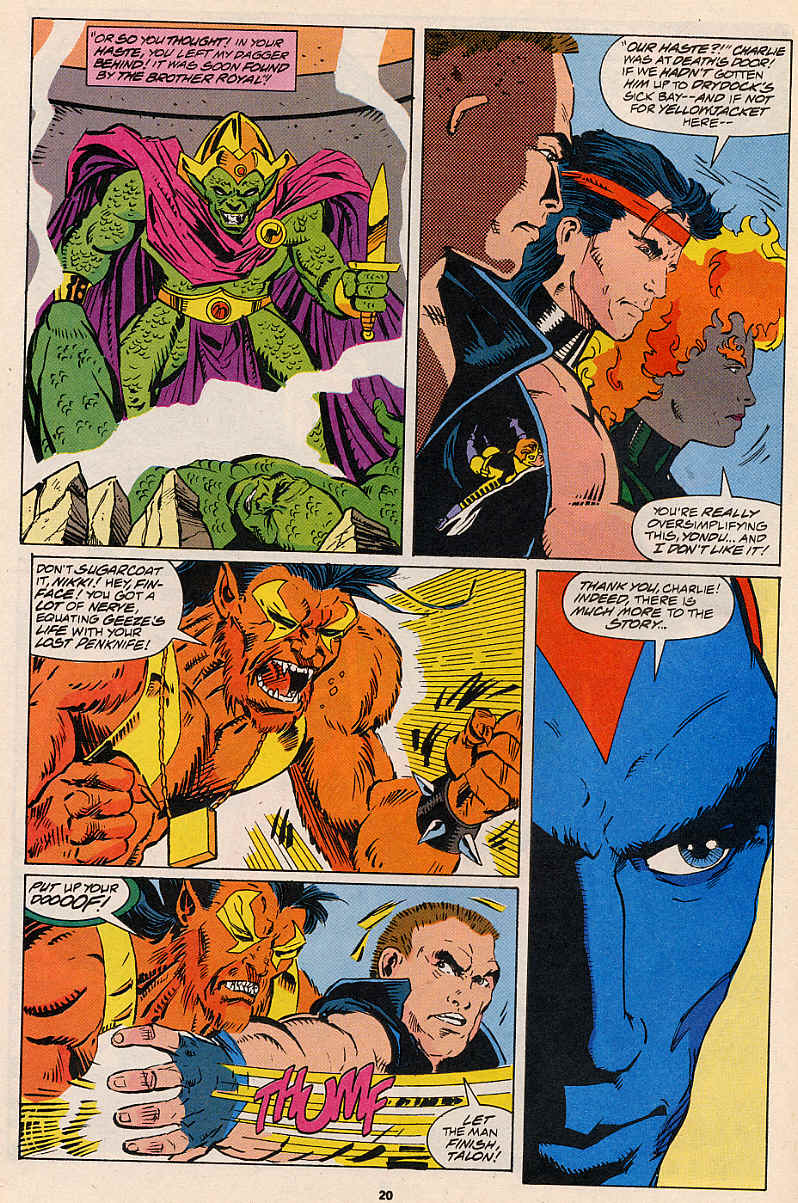 Read online Guardians of the Galaxy (1990) comic -  Issue #44 - 17