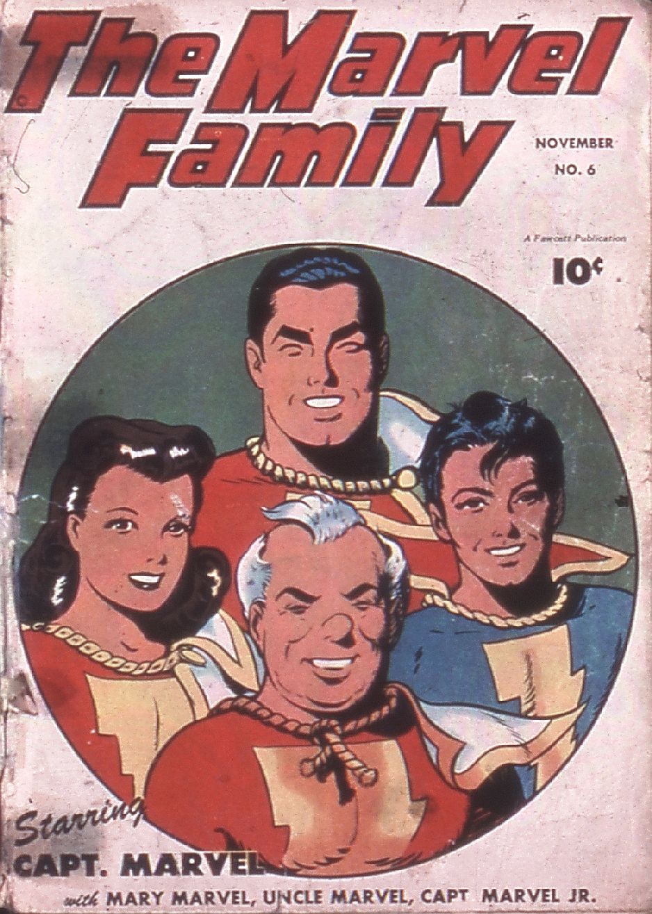 Read online The Marvel Family comic -  Issue #6 - 1