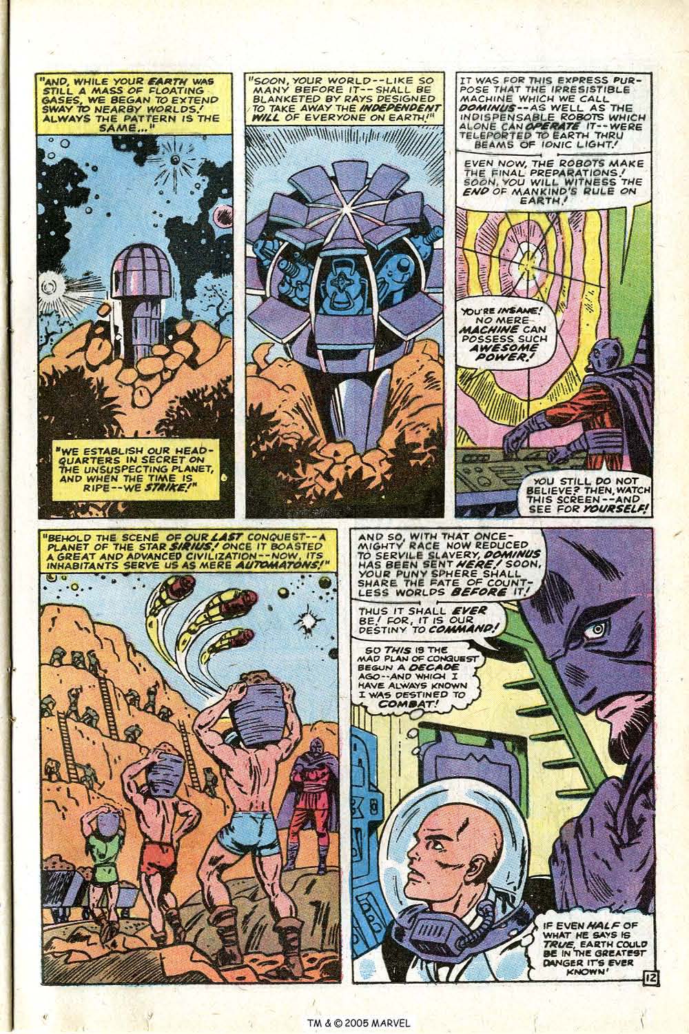Read online Uncanny X-Men (1963) comic -  Issue #72 - 15