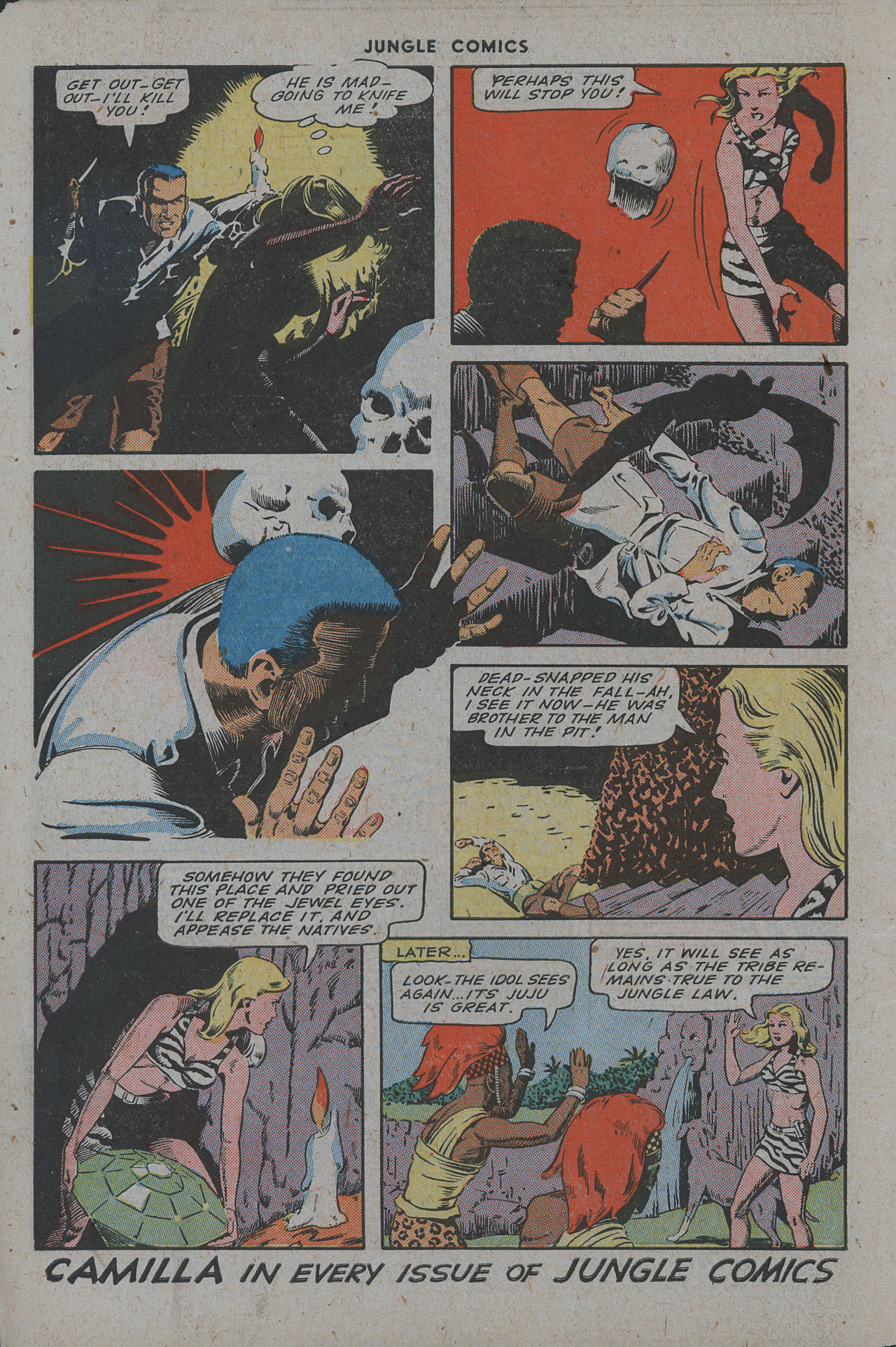 Read online Jungle Comics comic -  Issue #64 - 50