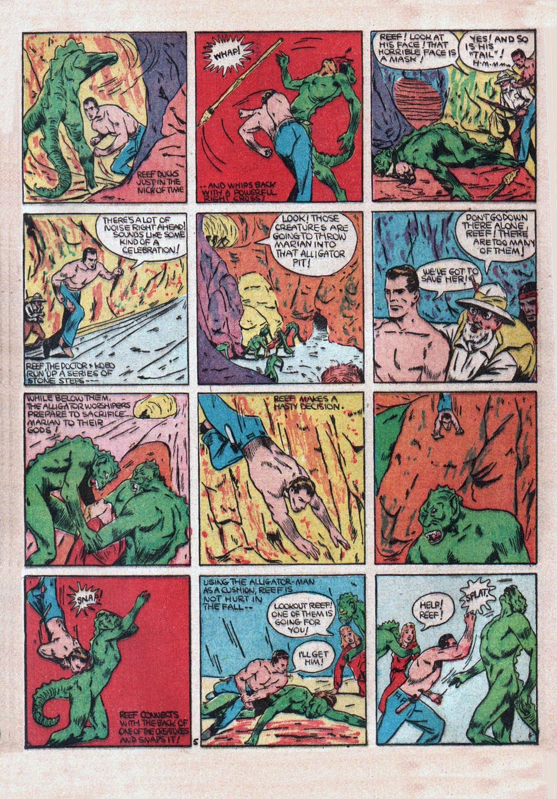 Read online Amazing Man Comics comic -  Issue #17 - 63