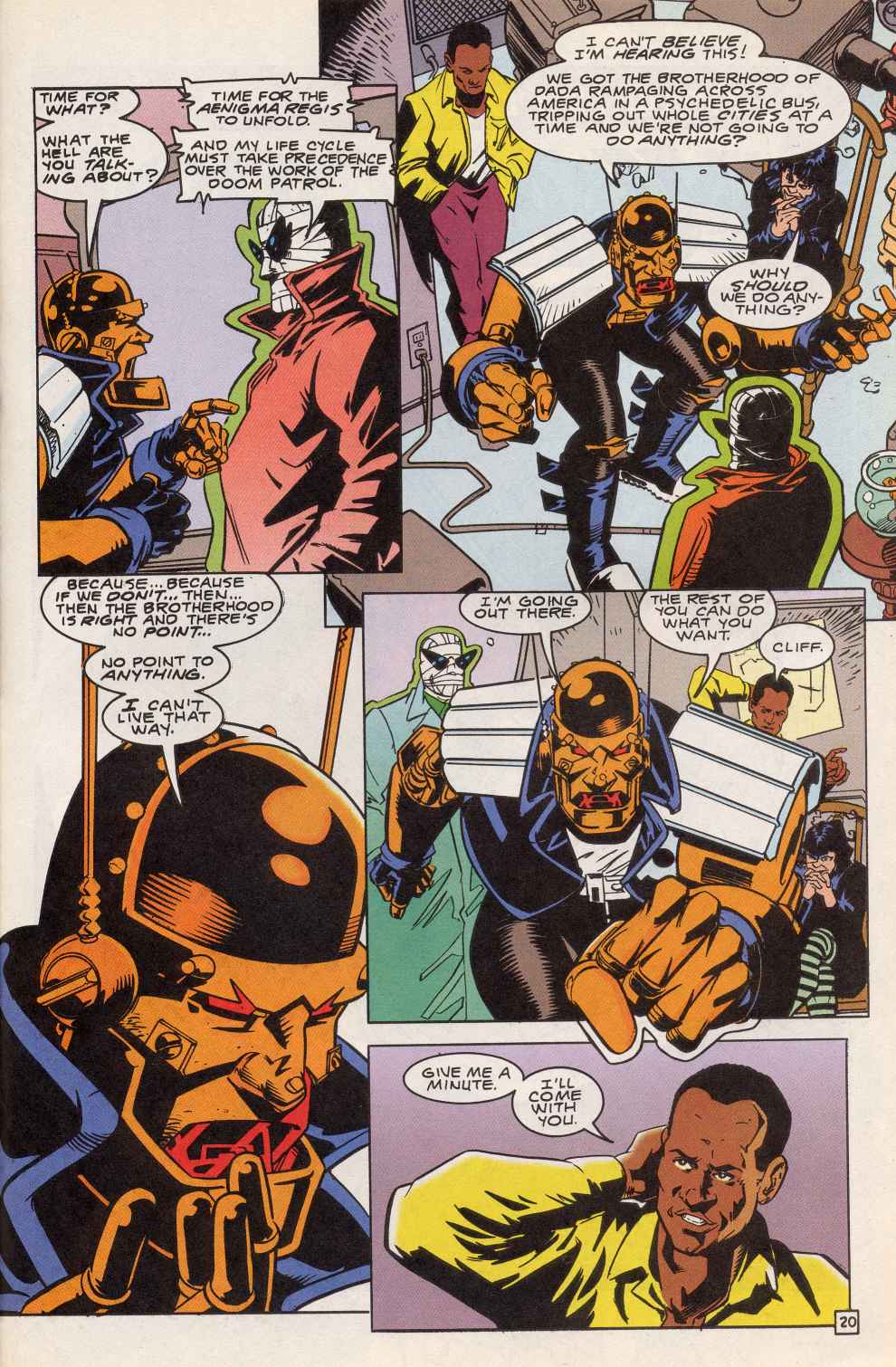 Read online Doom Patrol (1987) comic -  Issue #51 - 21