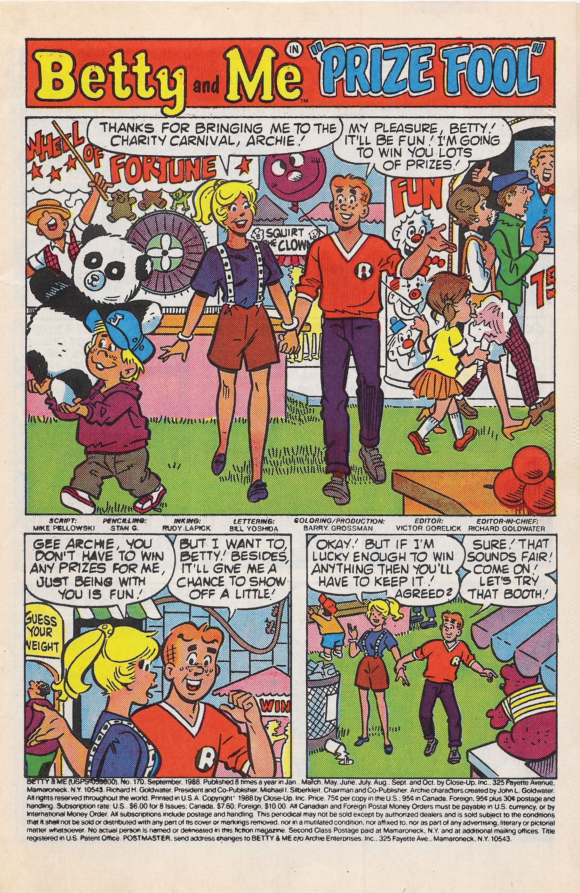 Read online Betty and Me comic -  Issue #170 - 3