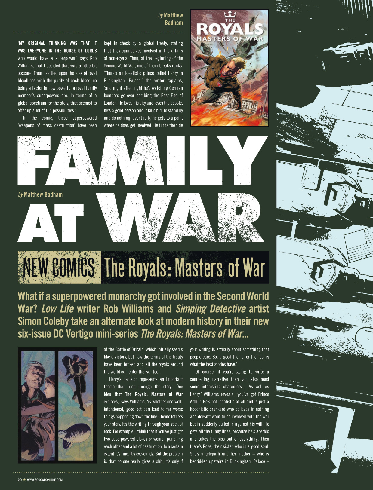 Read online Judge Dredd Megazine (Vol. 5) comic -  Issue #345 - 20