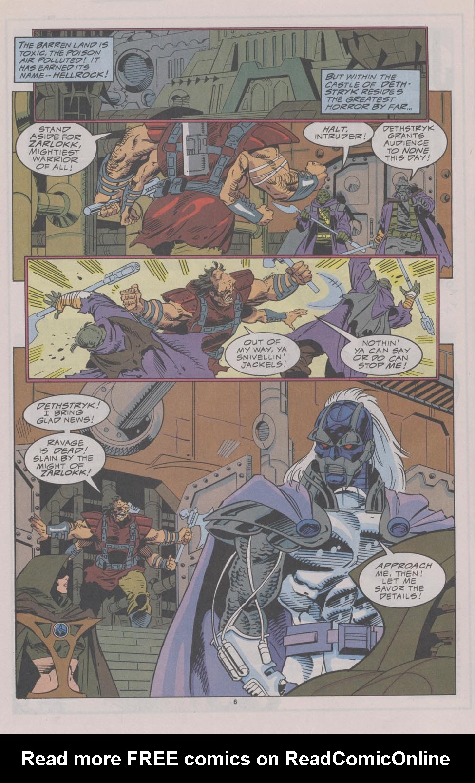 Read online Ravage 2099 comic -  Issue #6 - 7