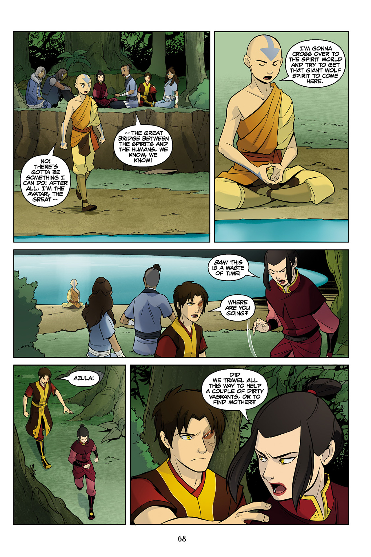 Read online Nickelodeon Avatar: The Last Airbender - The Search comic -  Issue # Part 2 - 69