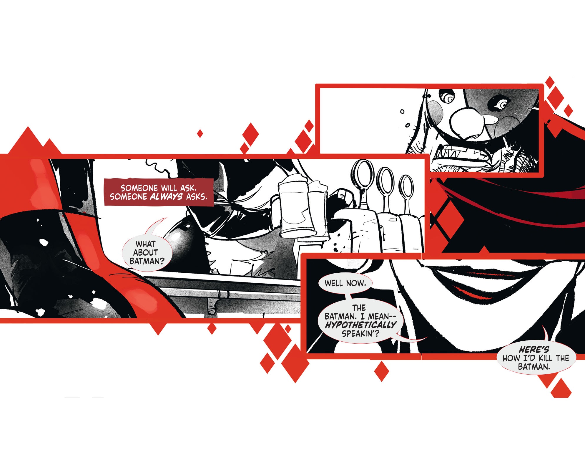 Read online Harley Quinn Black   White   Red comic -  Issue #11 - 18
