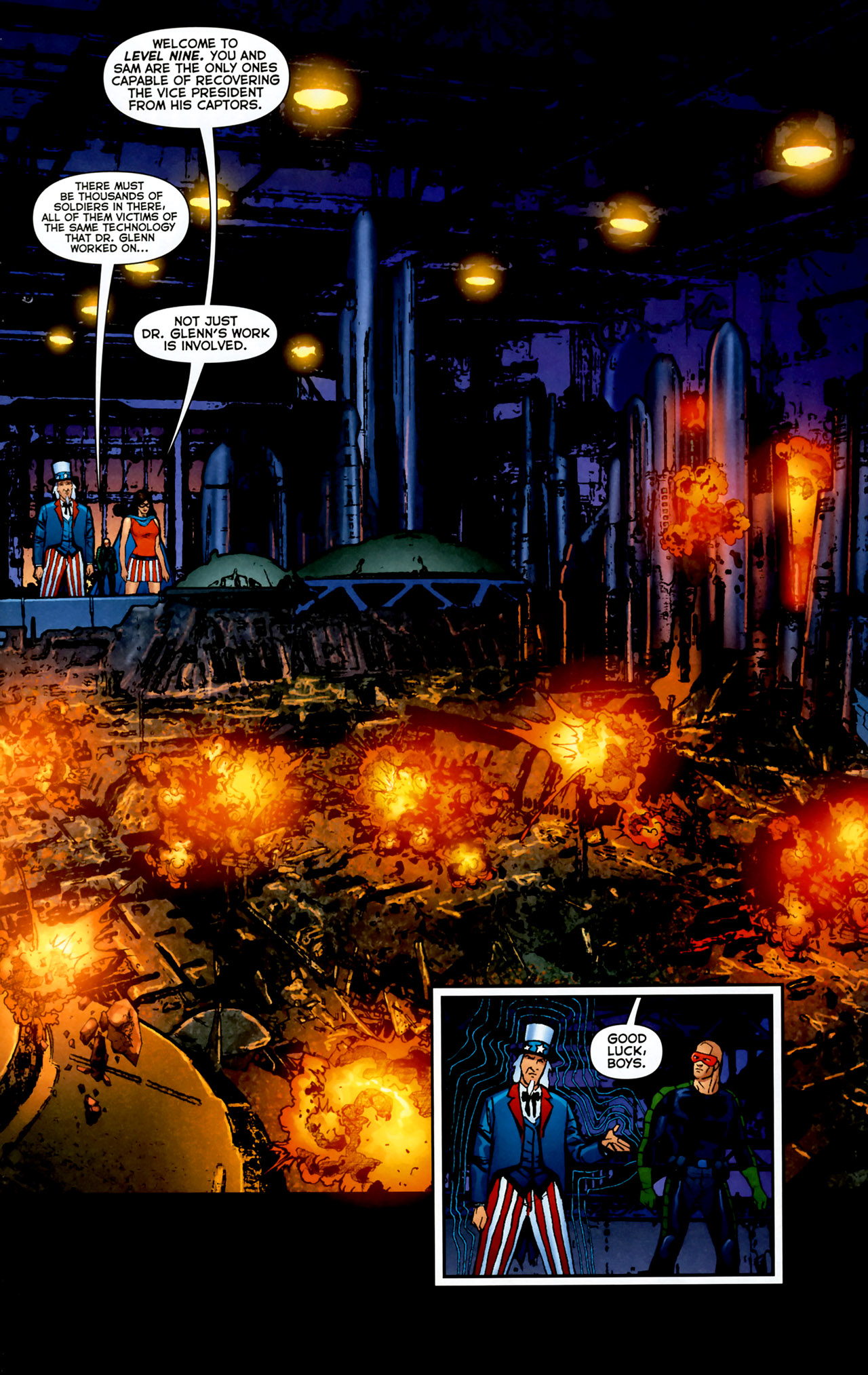 Read online Uncle Sam and the Freedom Fighters (2007) comic -  Issue #3 - 16