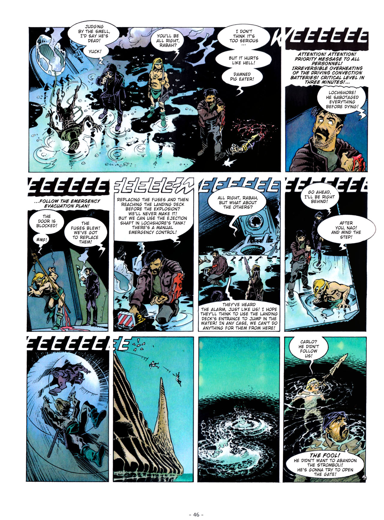 Read online Aquablue comic -  Issue #3 - 47