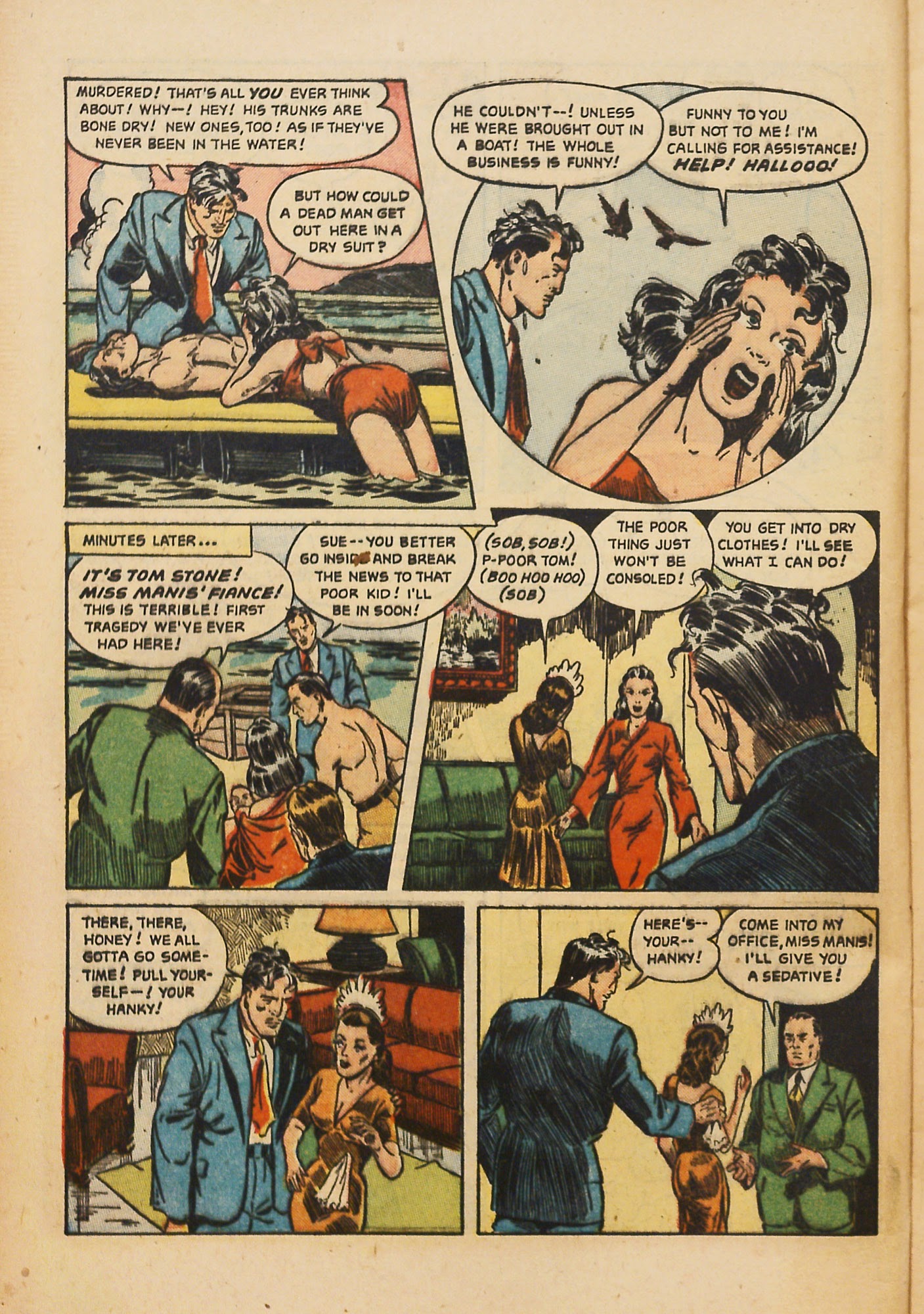 Read online Super-Mystery Comics comic -  Issue #38 - 8