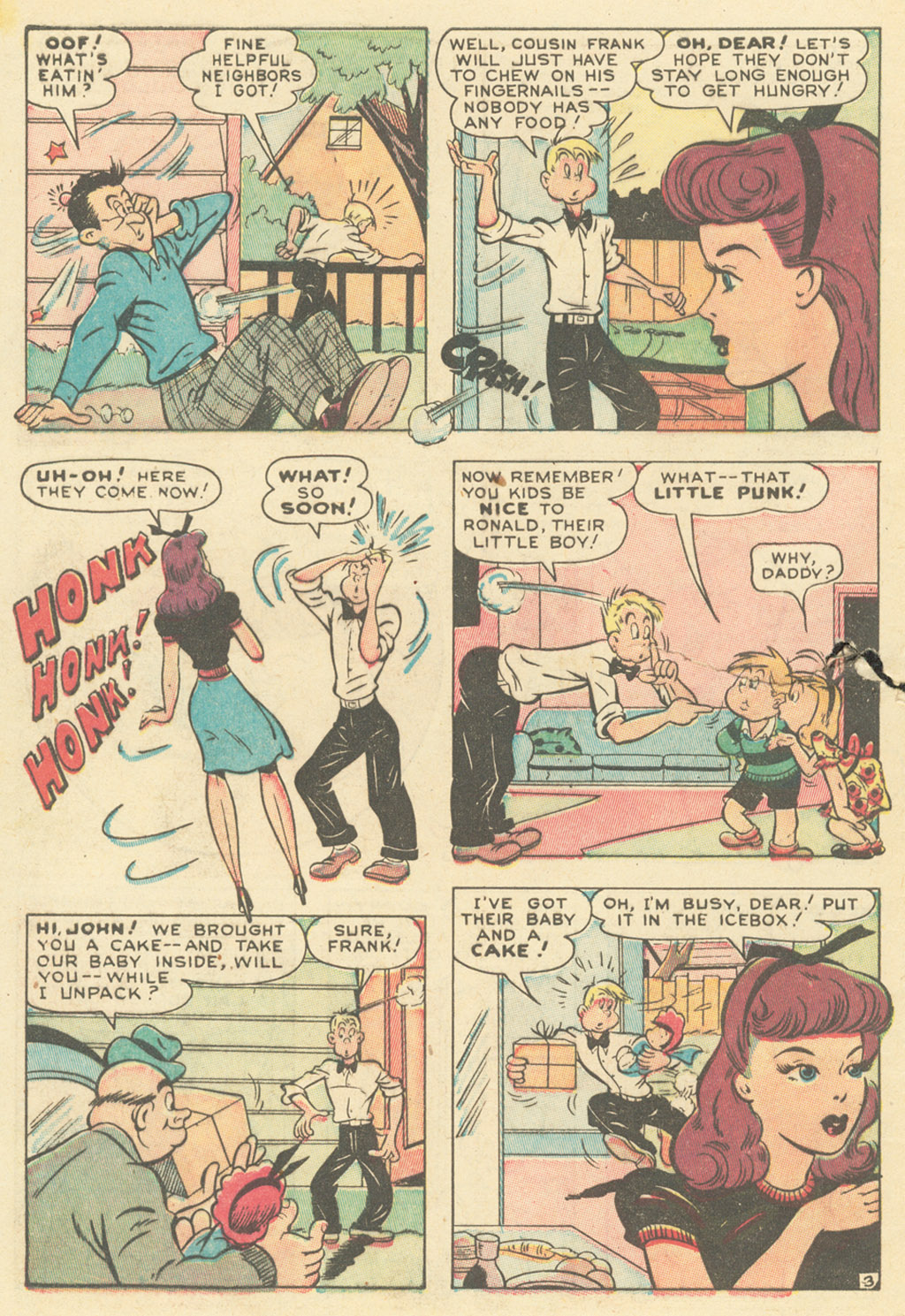 Read online Margie Comics comic -  Issue #37 - 40