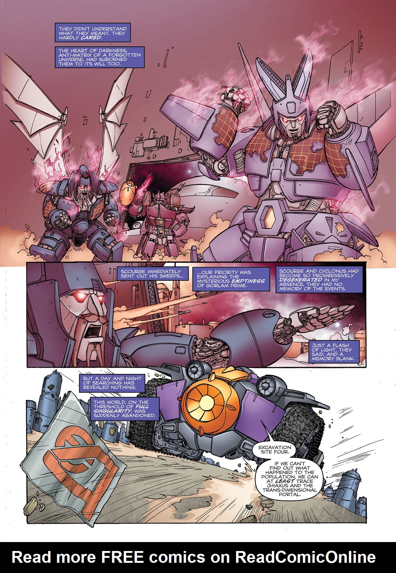 Read online Transformers: Heart of Darkness comic -  Issue #1 - 14