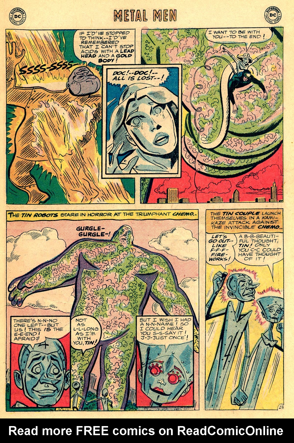 Read online Metal Men (1963) comic -  Issue #14 - 31
