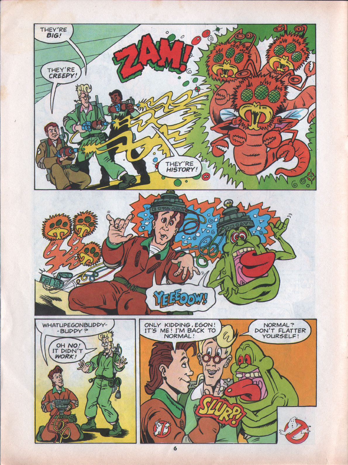 Read online The Real Ghostbusters comic -  Issue #31 - 6
