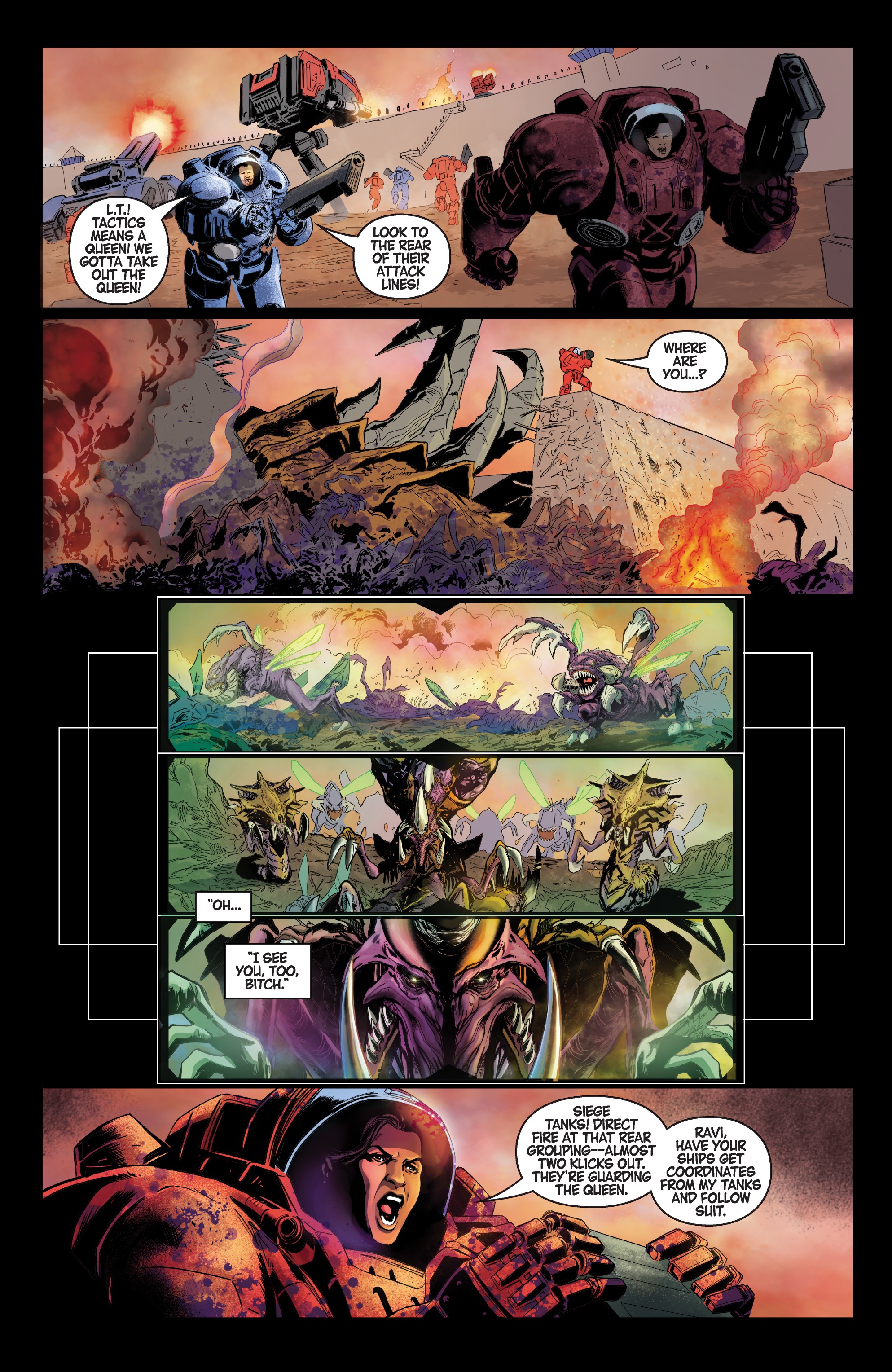 Read online StarCraft: Soldiers comic -  Issue #4 - 14