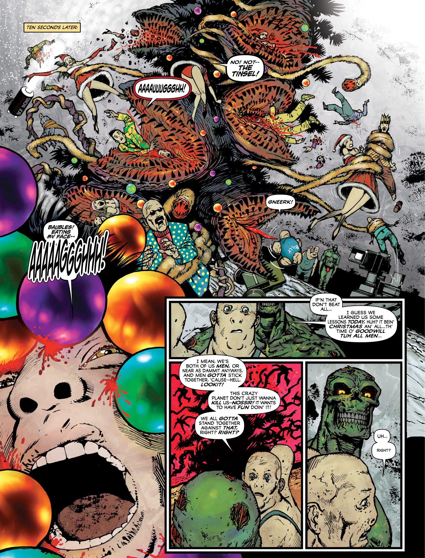 Read online Festive Thrillpower comic -  Issue # TPB - 31