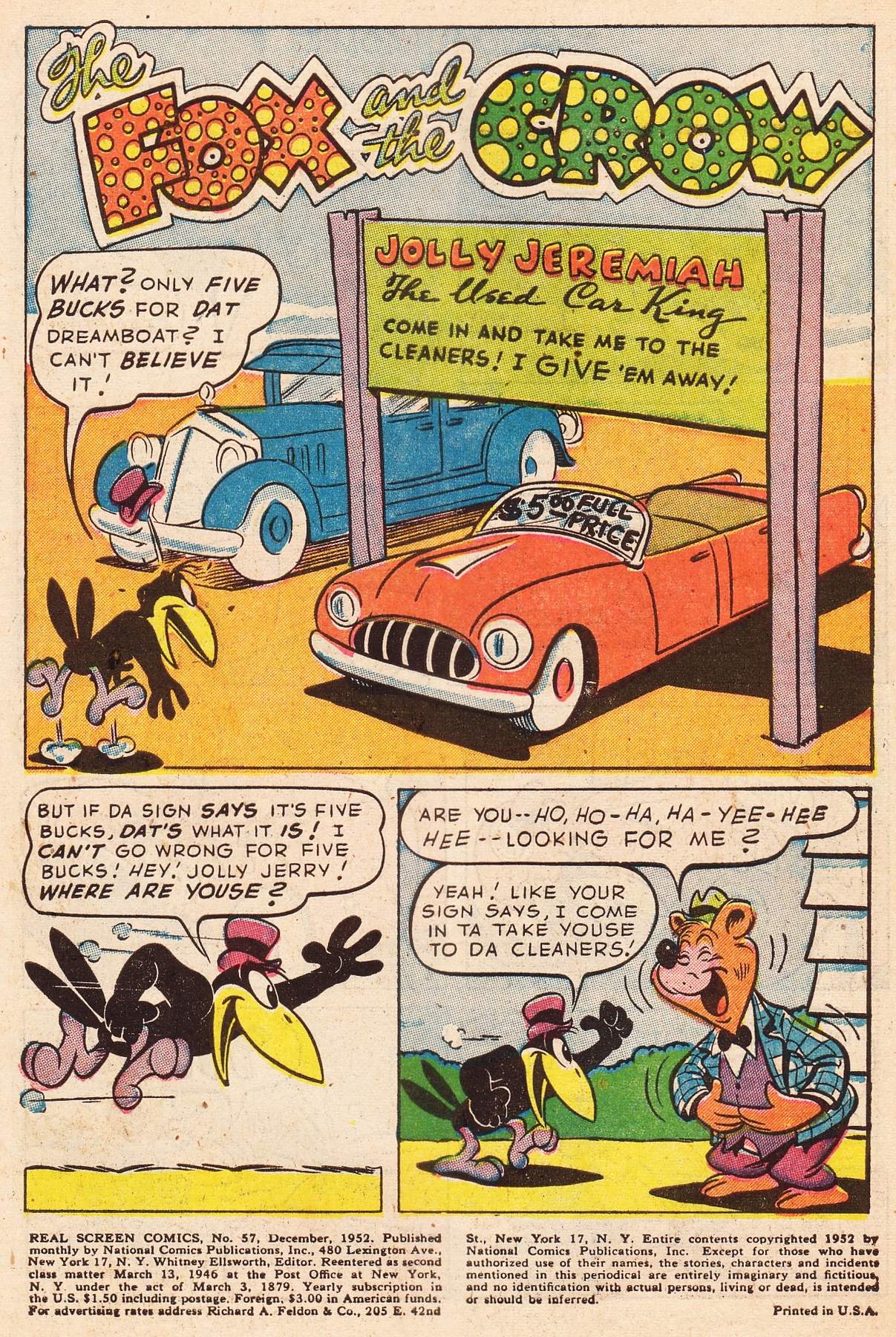Read online Real Screen Comics comic -  Issue #57 - 3