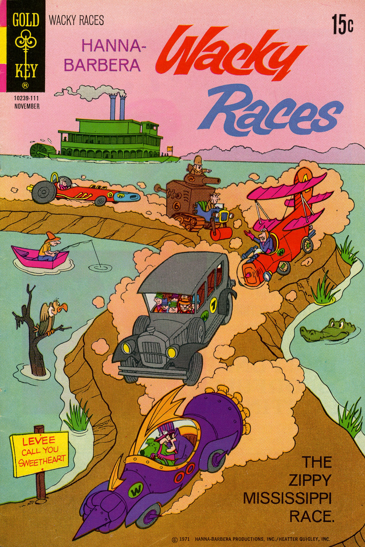Read online Hanna-Barbera Wacky Races comic -  Issue #5 - 1