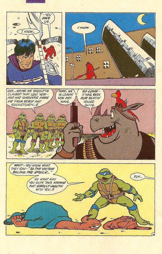 Read online Teenage Mutant Ninja Turtles Adventures (1989) comic -  Issue #25 - 19