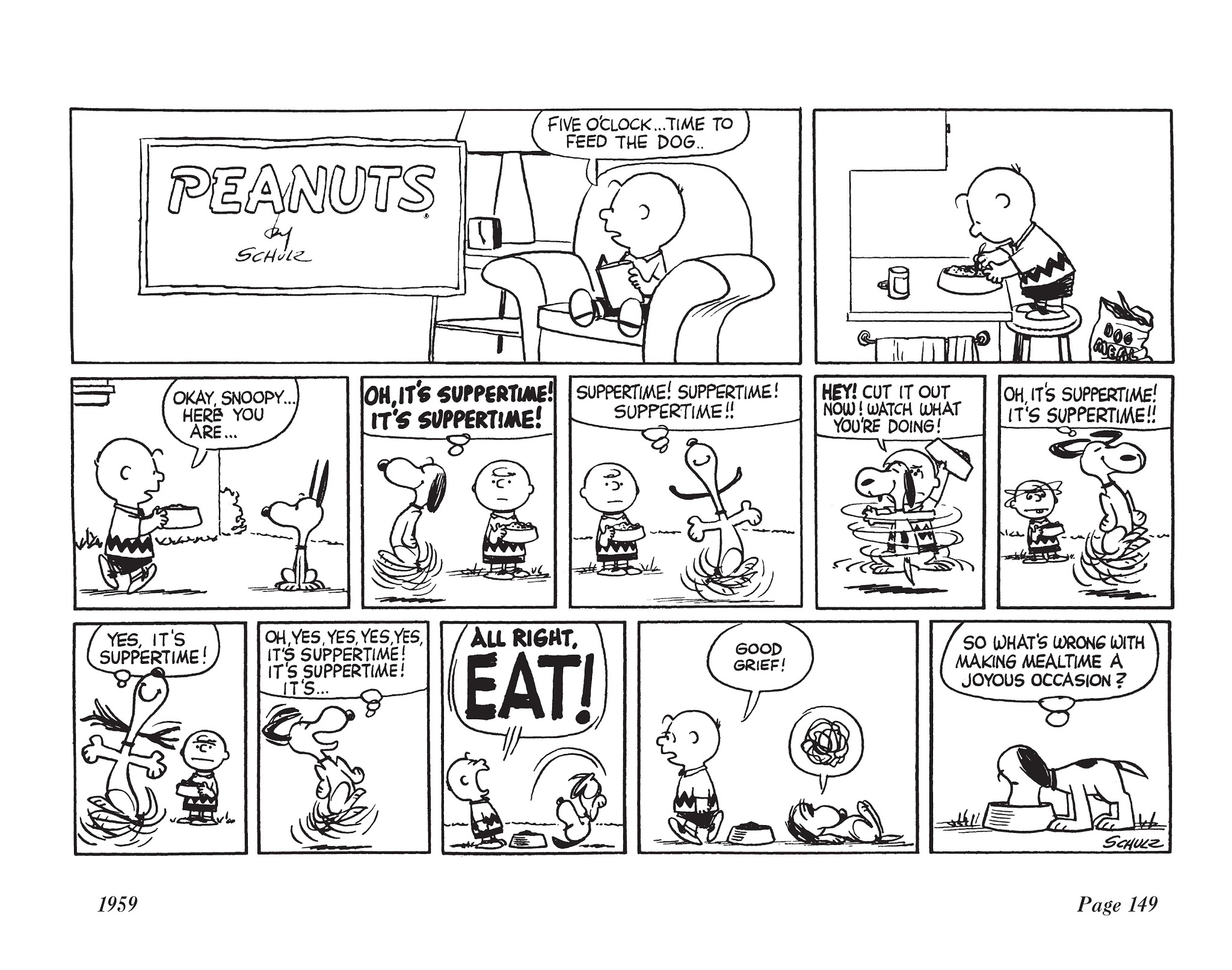 Read online The Complete Peanuts comic -  Issue # TPB 5 - 165