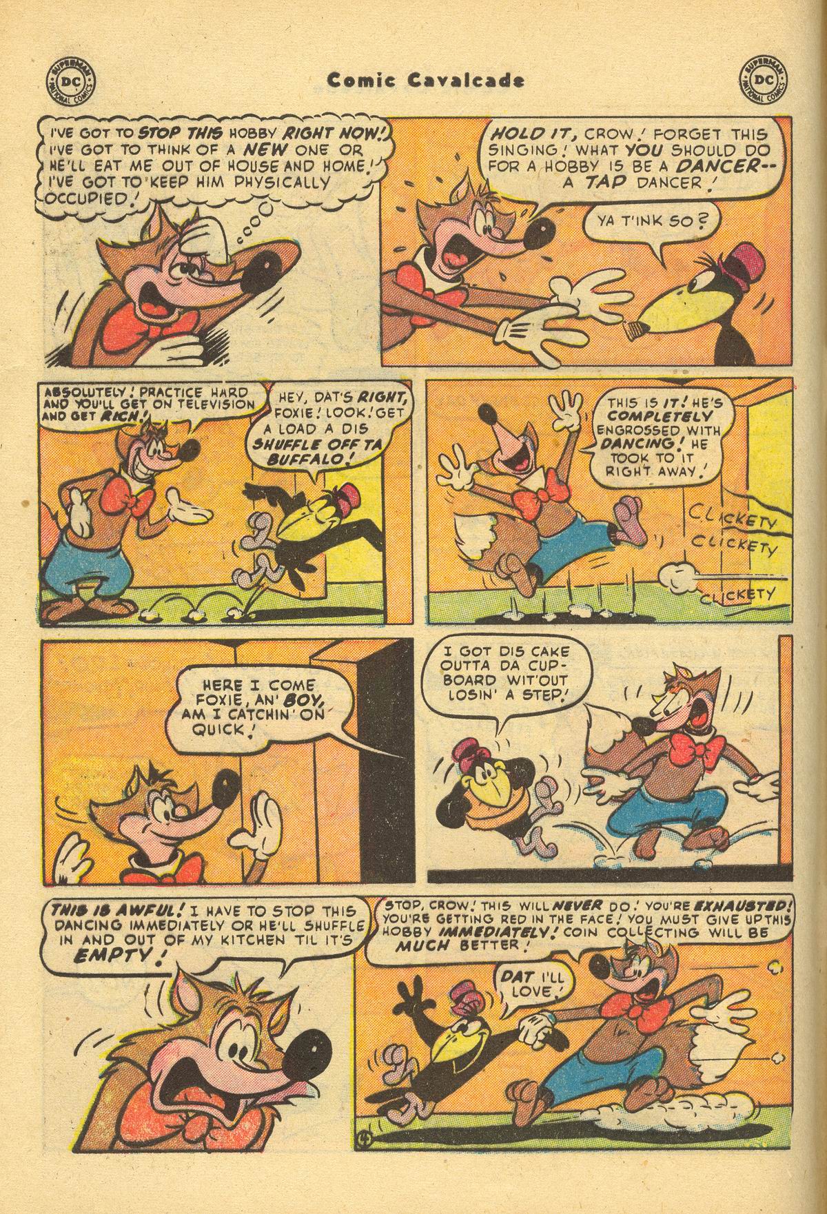 Read online Comic Cavalcade comic -  Issue #52 - 6