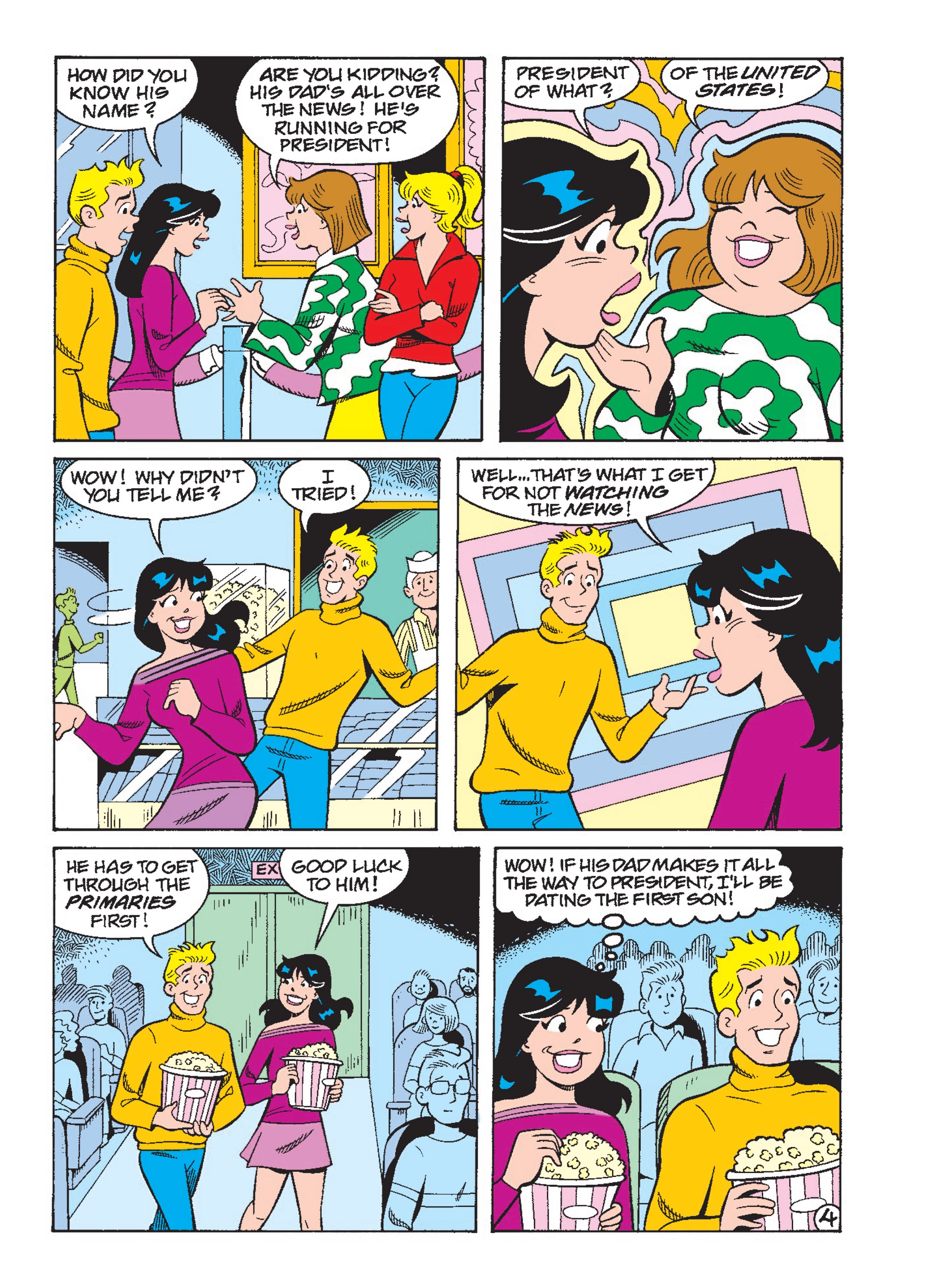 Read online Betty & Veronica Friends Double Digest comic -  Issue #273 - 129