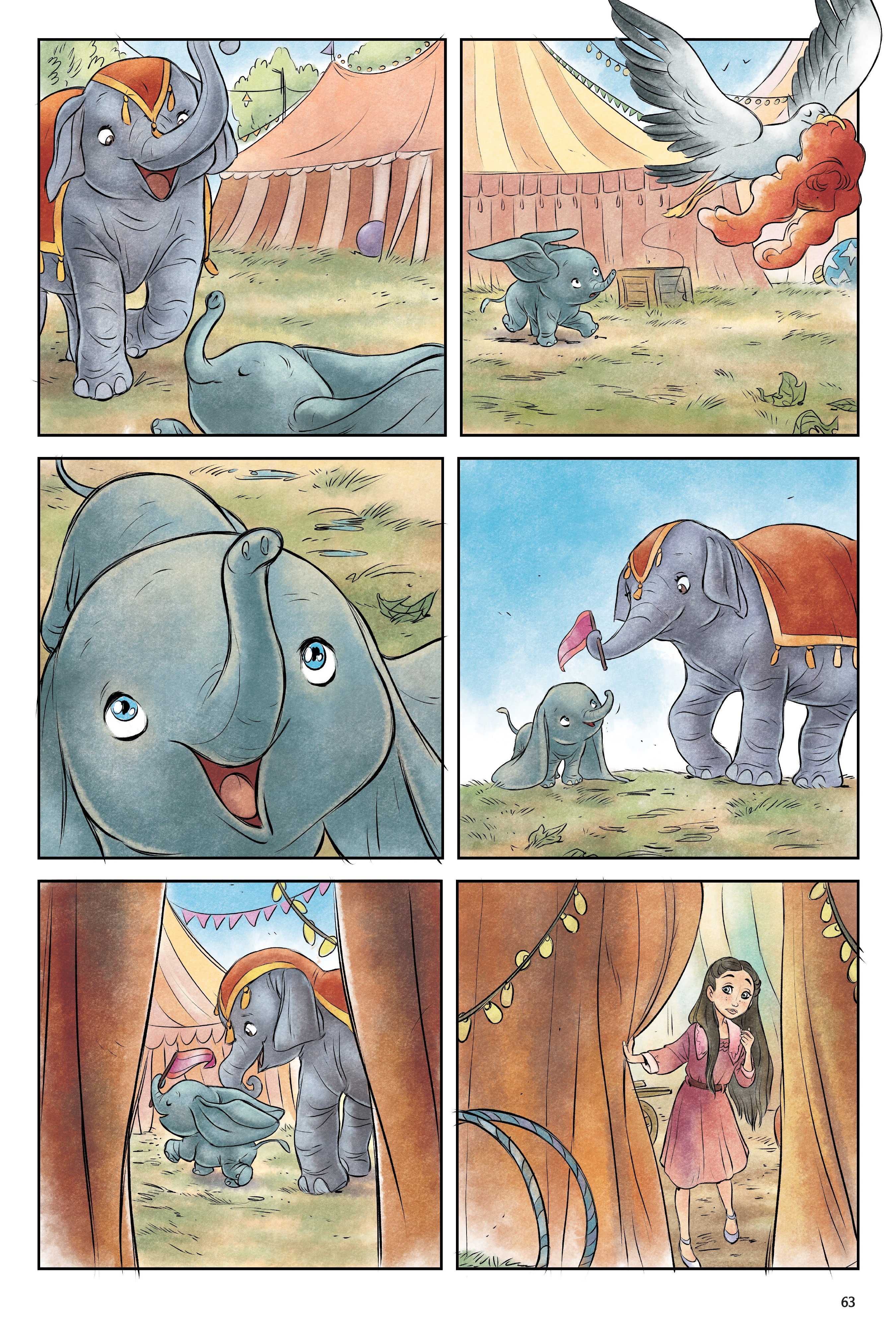 Read online Disney Dumbo: Friends in High Places comic -  Issue # Full - 64