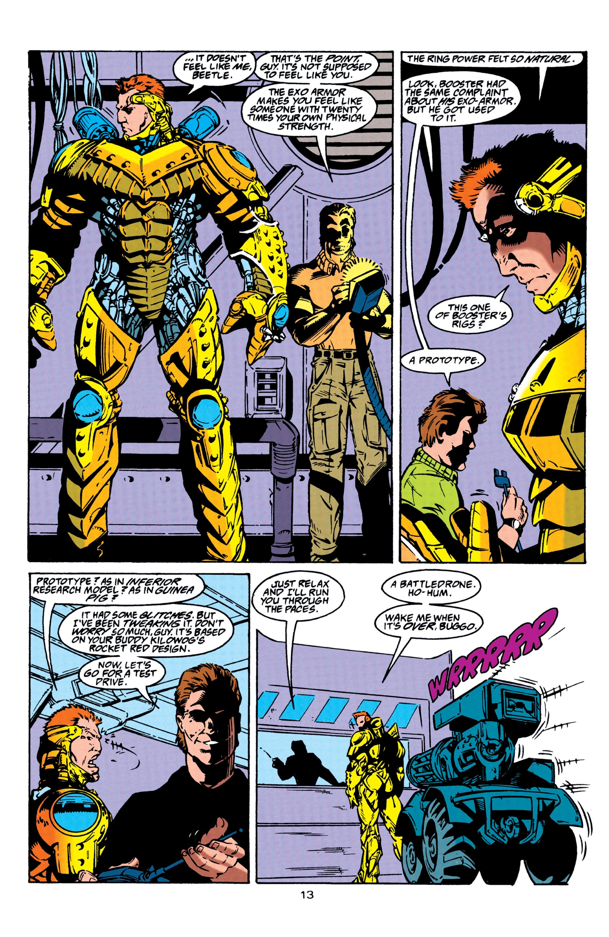 Read online Guy Gardner: Warrior comic -  Issue #18 - 13