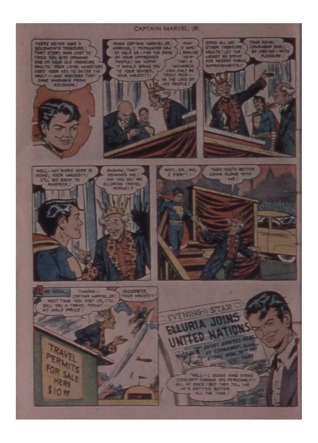 Read online Captain Marvel, Jr. comic -  Issue #103 - 24