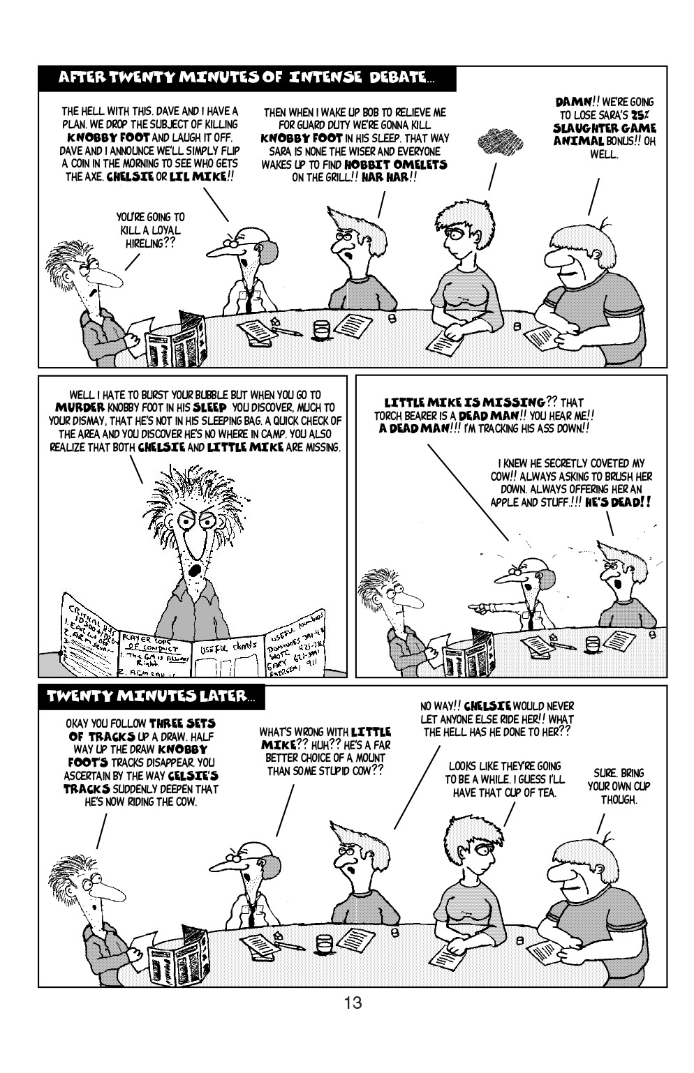 Read online Knights of the Dinner Table comic -  Issue #16 - 15