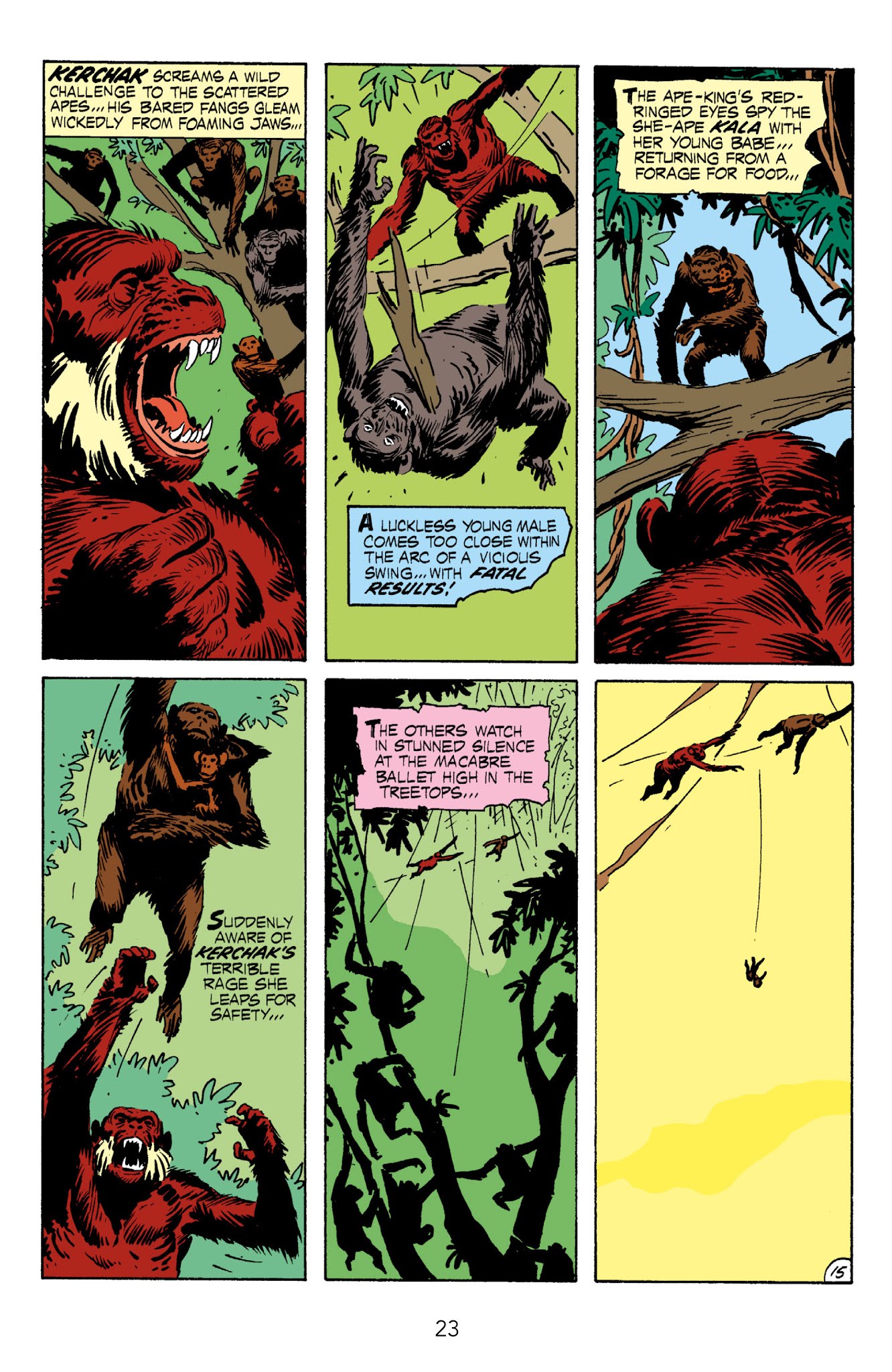 Read online Edgar Rice Burroughs' Tarzan The Joe Kubert Years comic -  Issue # TPB 1 (Part 1) - 25