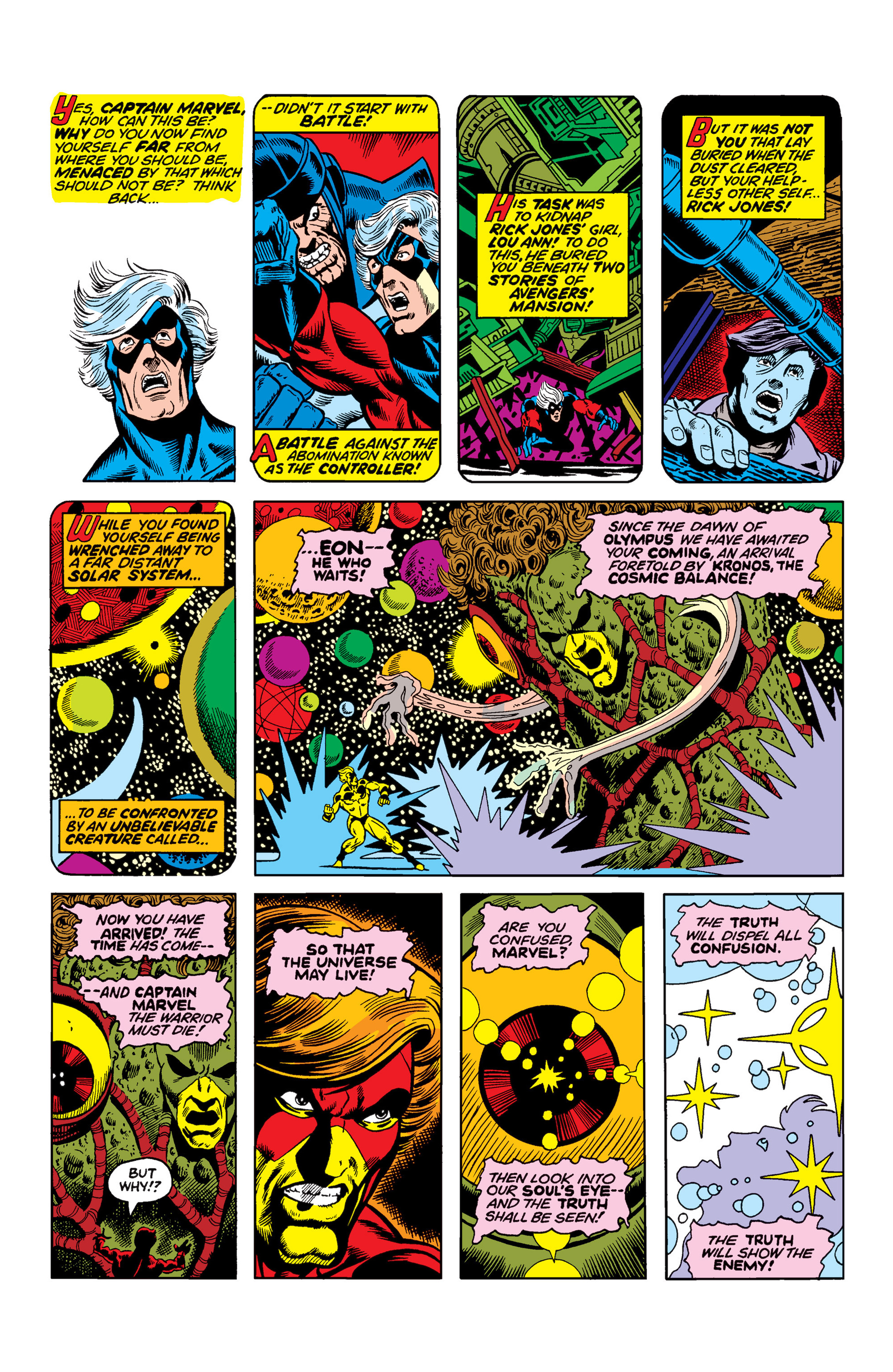 Read online Captain Marvel by Jim Starlin comic -  Issue # TPB (Part 1) - 112