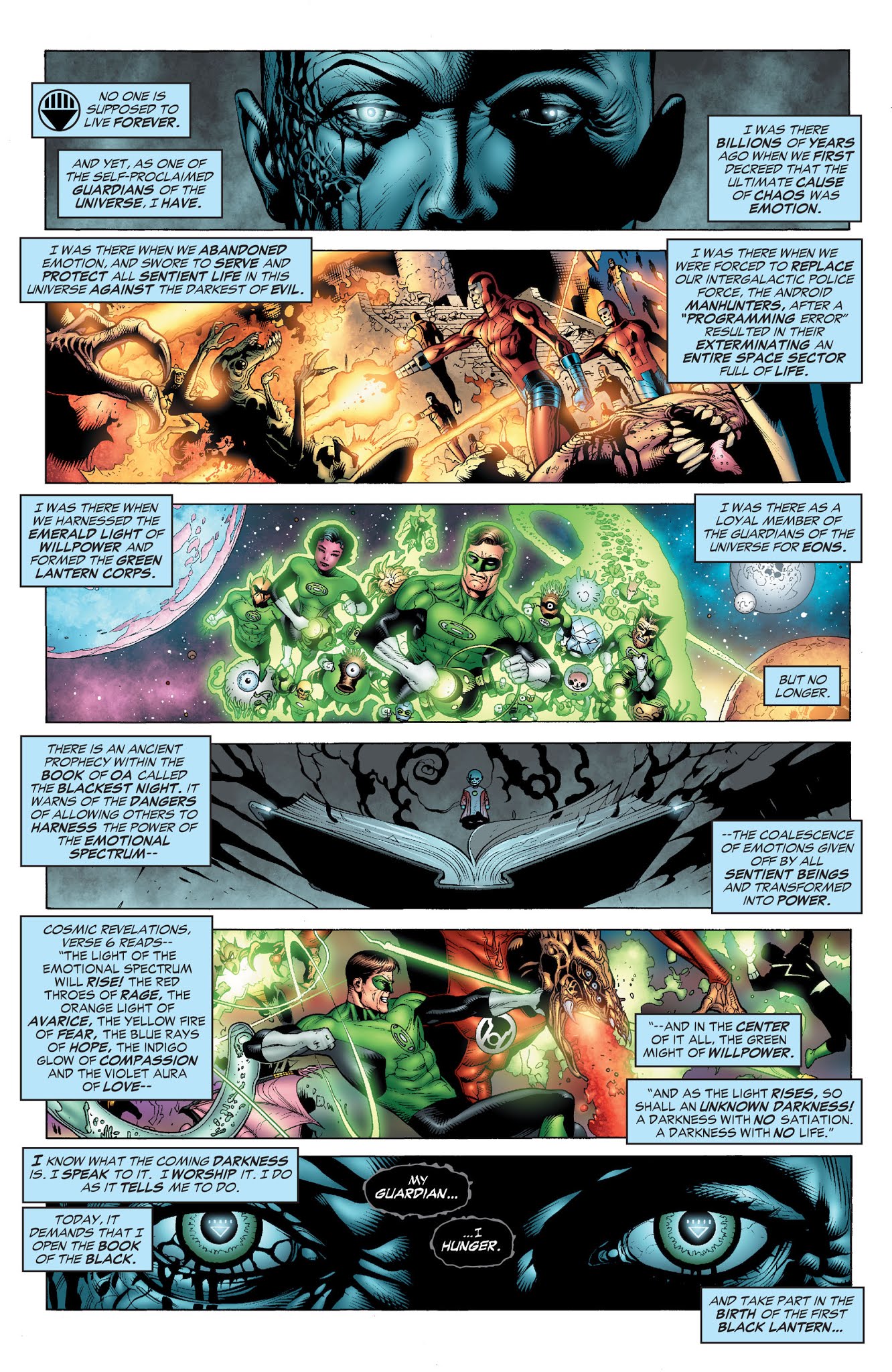 Read online Green Lantern (2005) comic -  Issue # _TPB 8 (Part 1) - 8