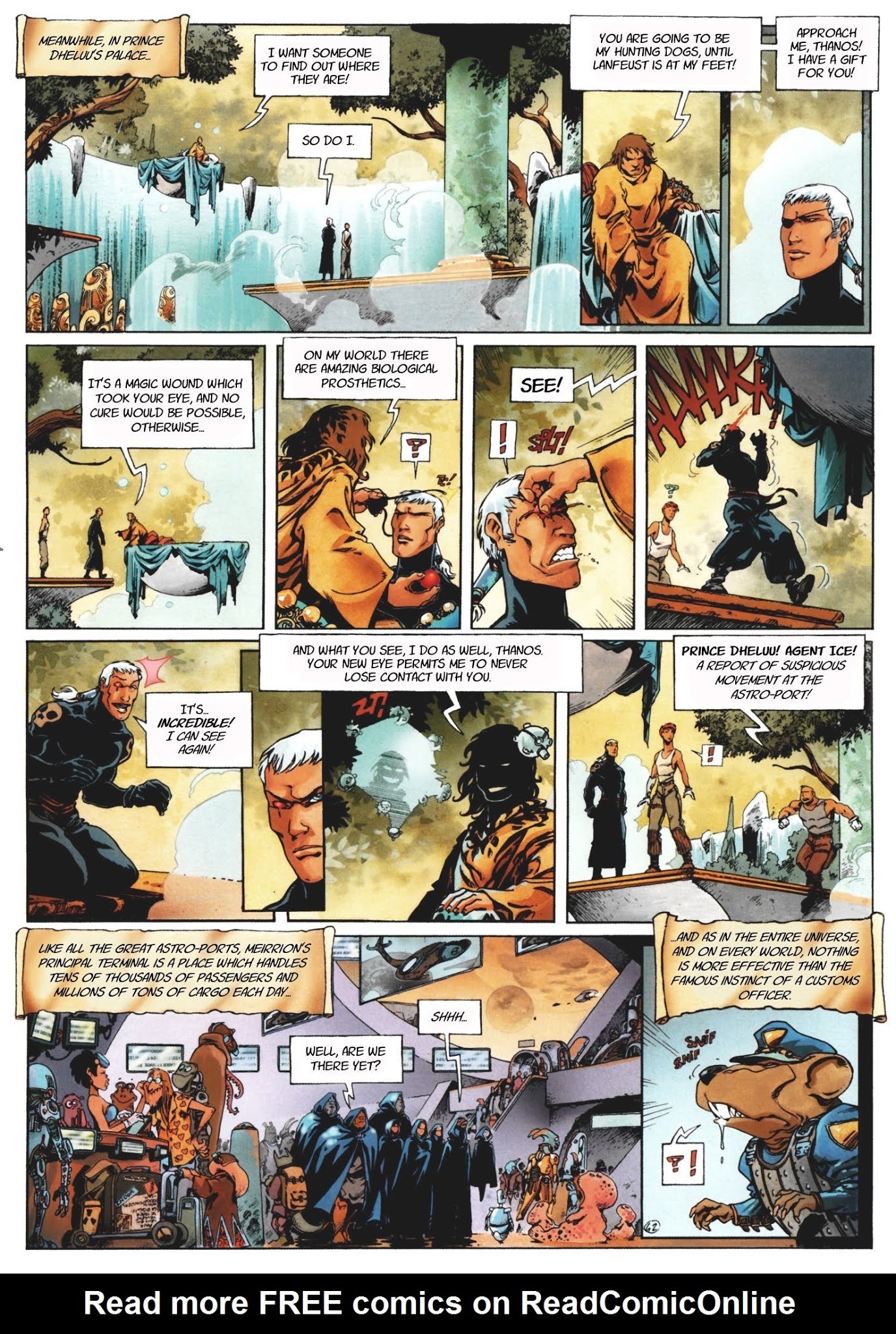 Read online Lanfeust Of The Stars comic -  Issue #2 - 46