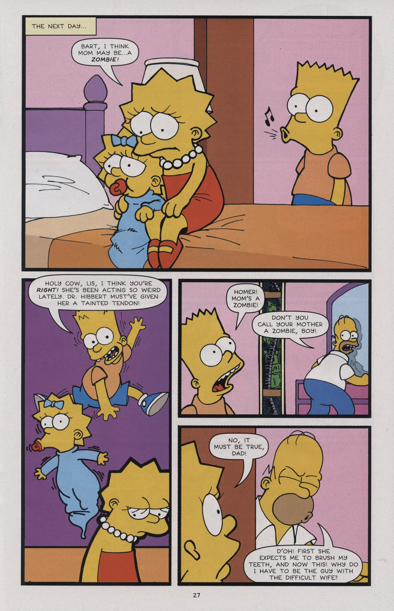 Read online Treehouse of Horror comic -  Issue #17 - 28