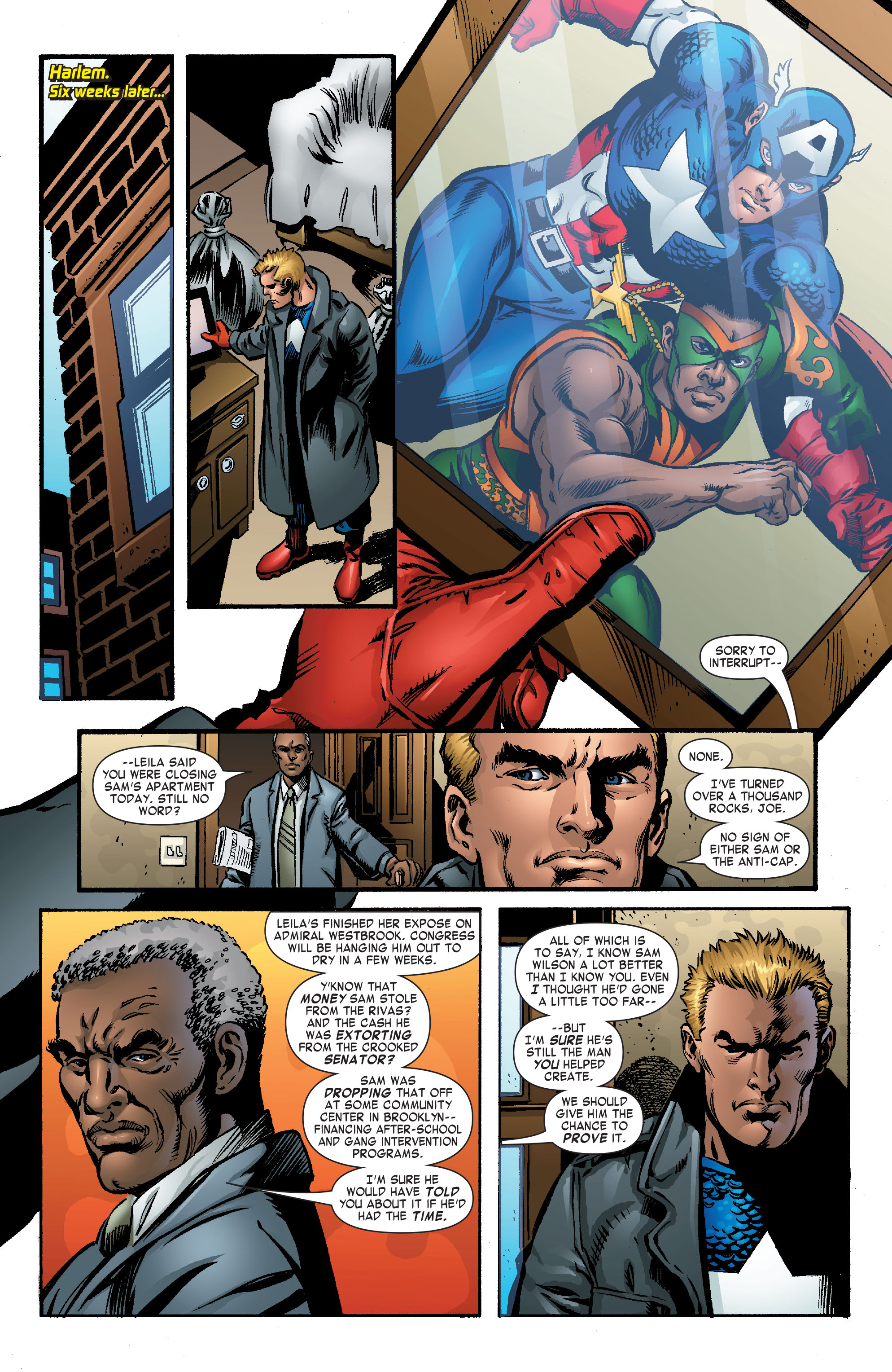 Captain America & the Falcon 14 Page 8